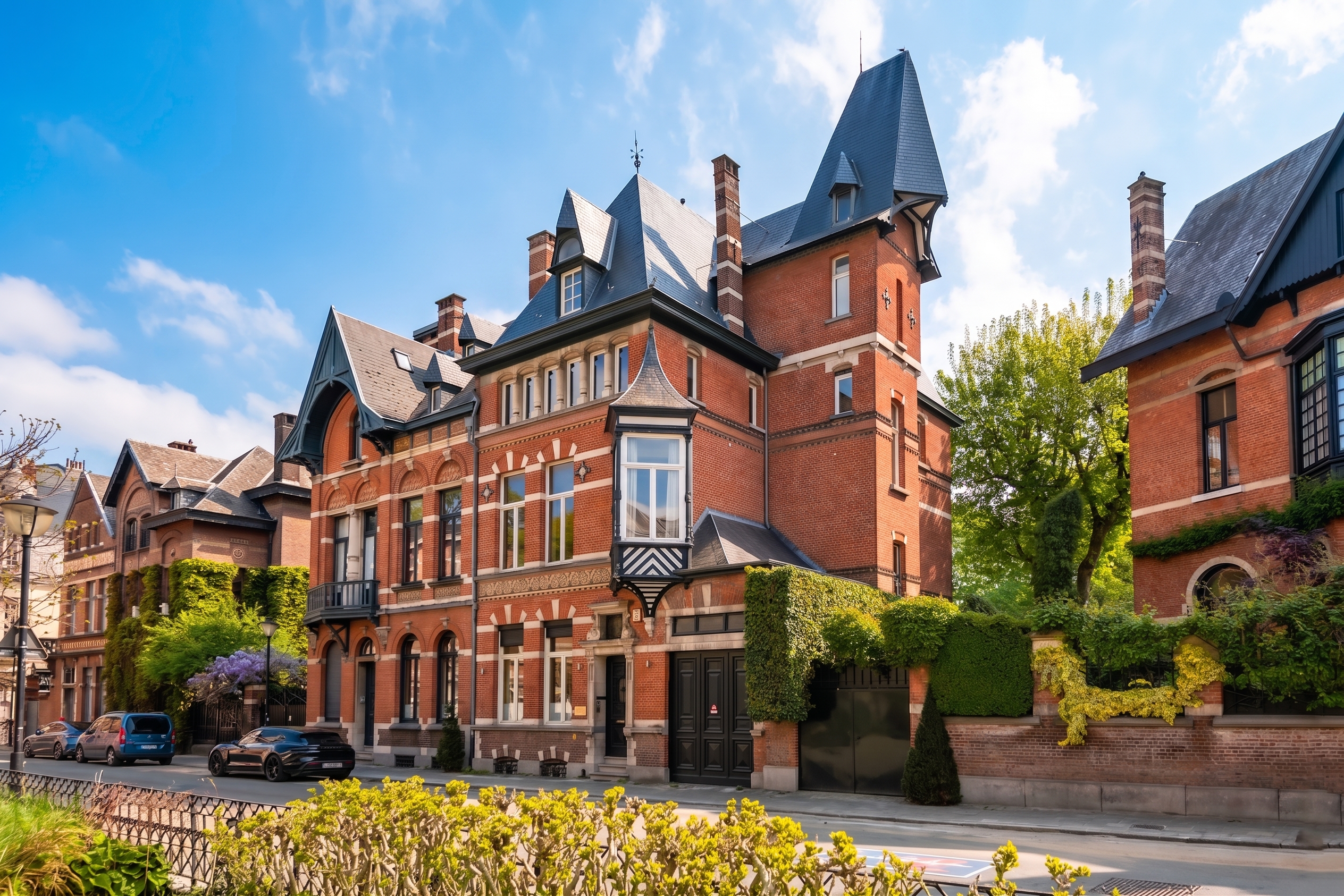 Karaktervolle driegevel woning met ruime tuin.