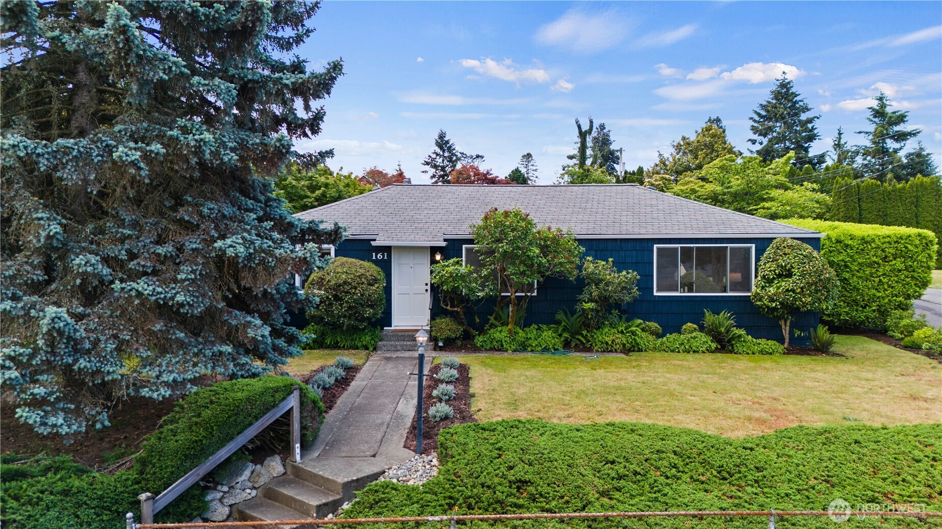 Mature Gardens and Midcentury Character