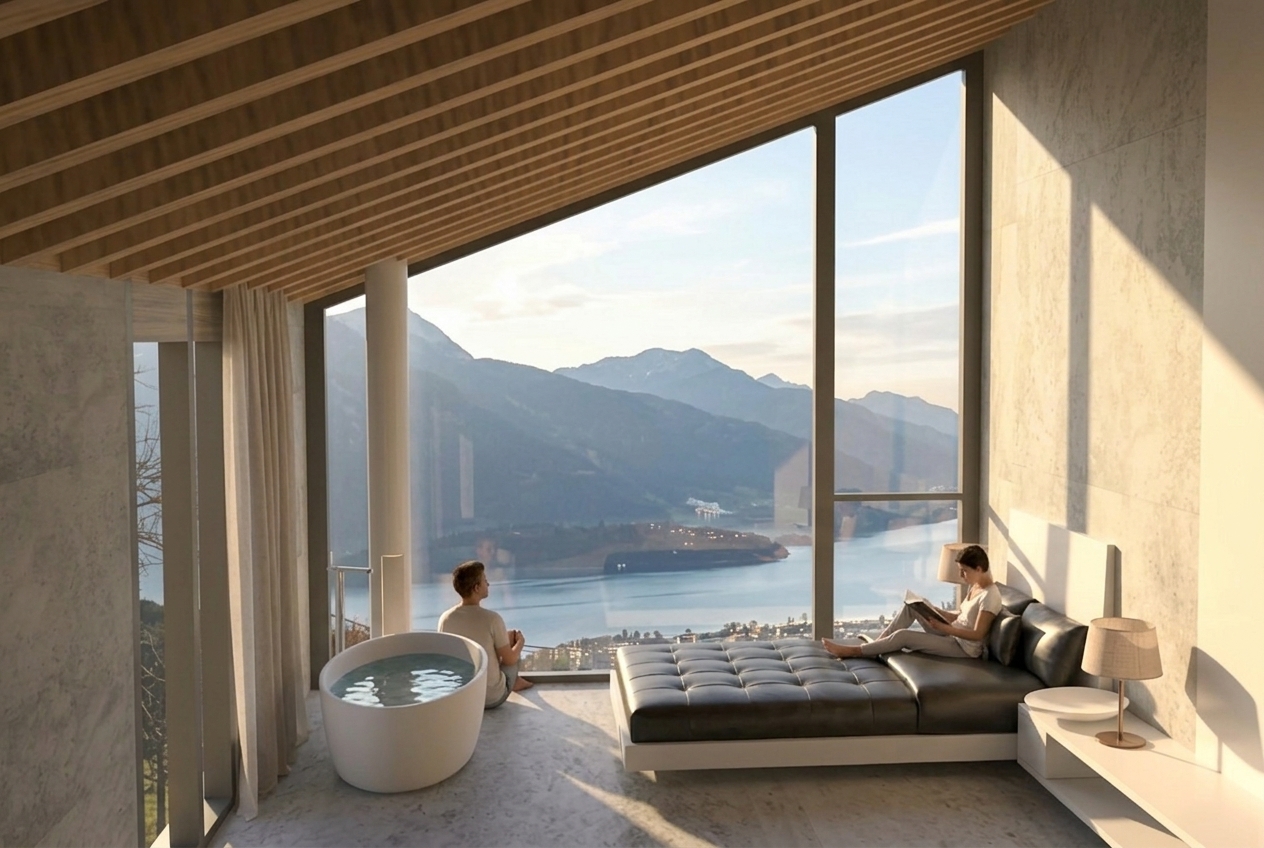 Exclusive Semi-Detached Villas with Swimming Pool and Lake Views