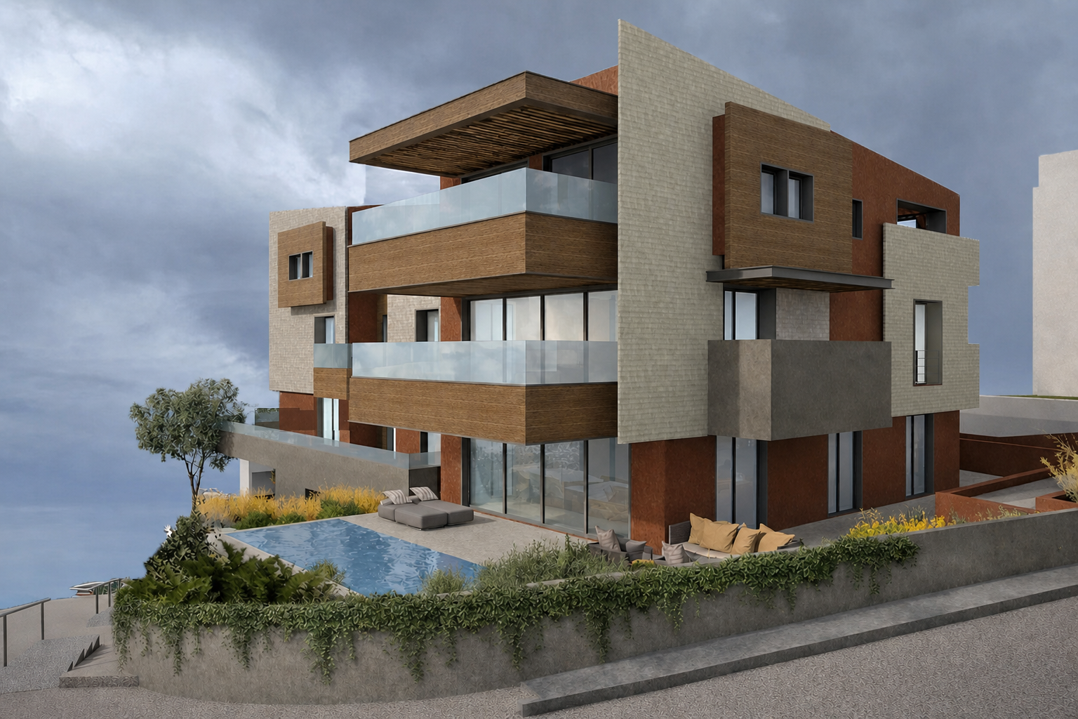 Luxury sea-view apartment in Panorama