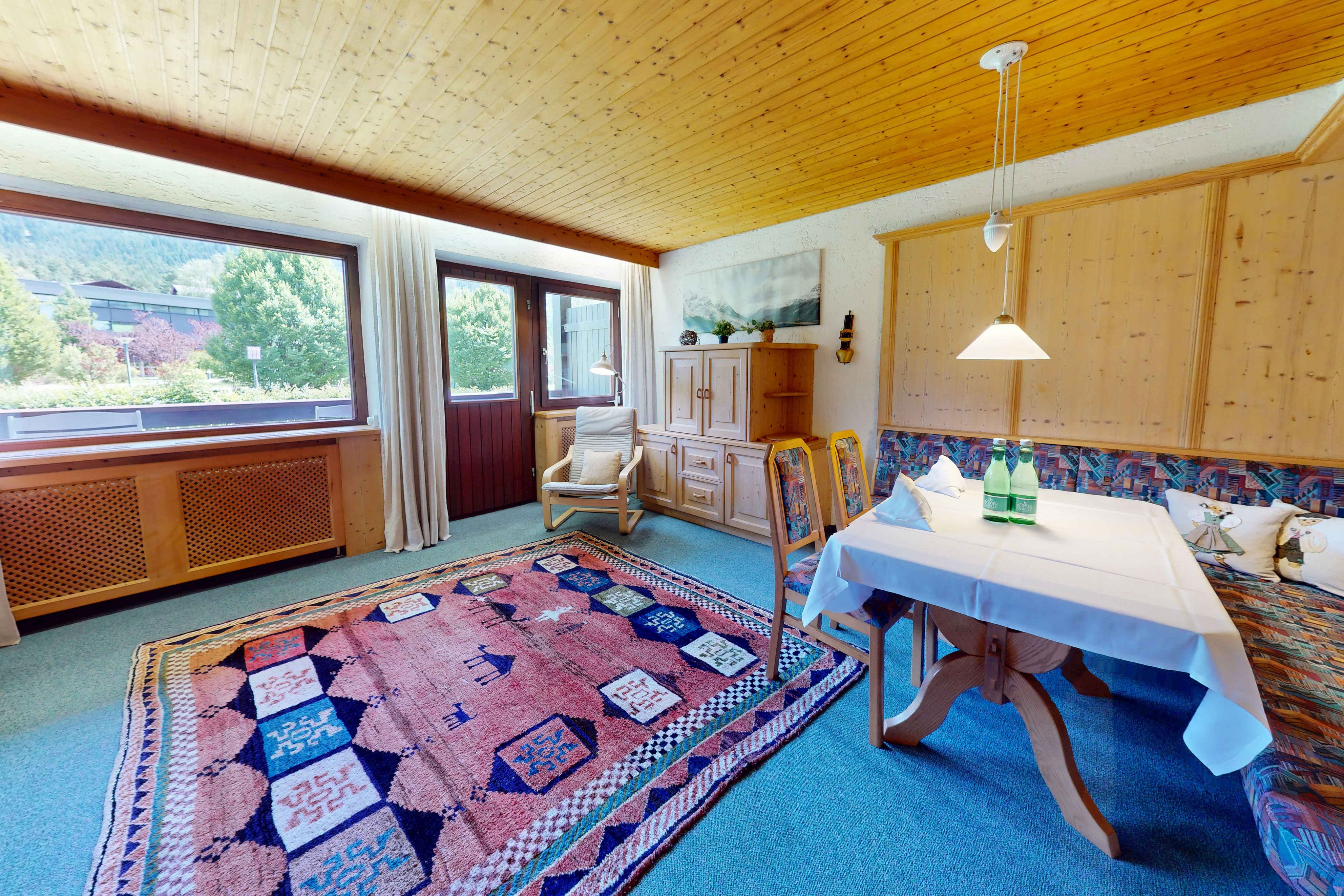 Leisure residence with balcony in the Birkenwald apartment building