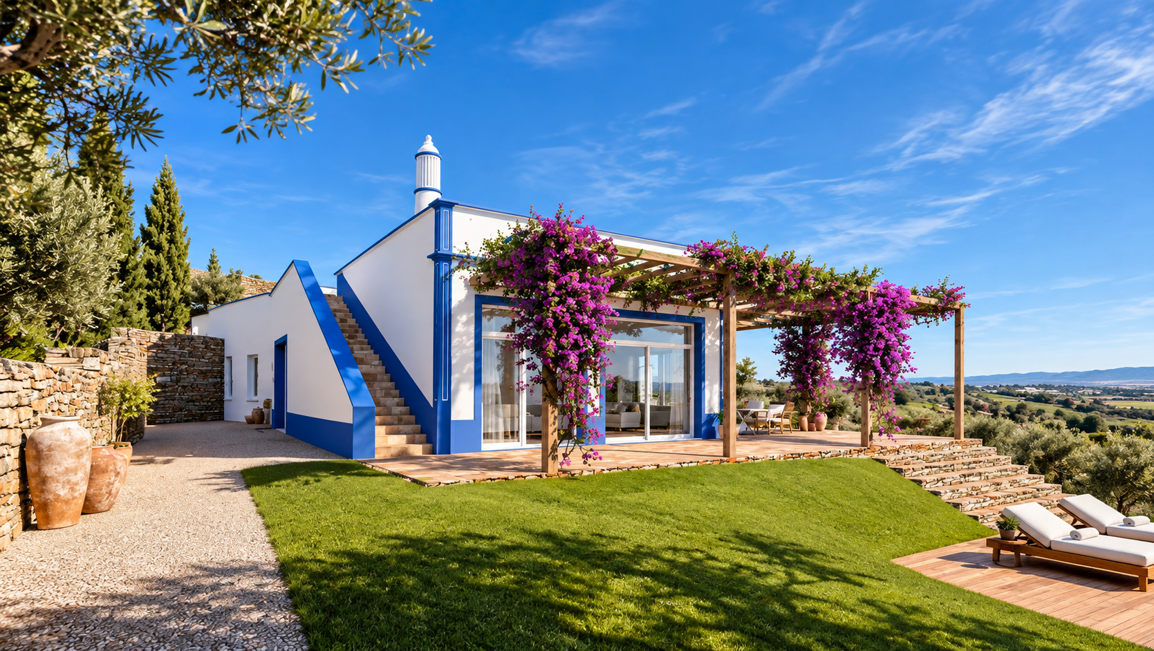 Turnkey Project: Single-Storey 4-Bedroom Villa with Pool [AI-modified]