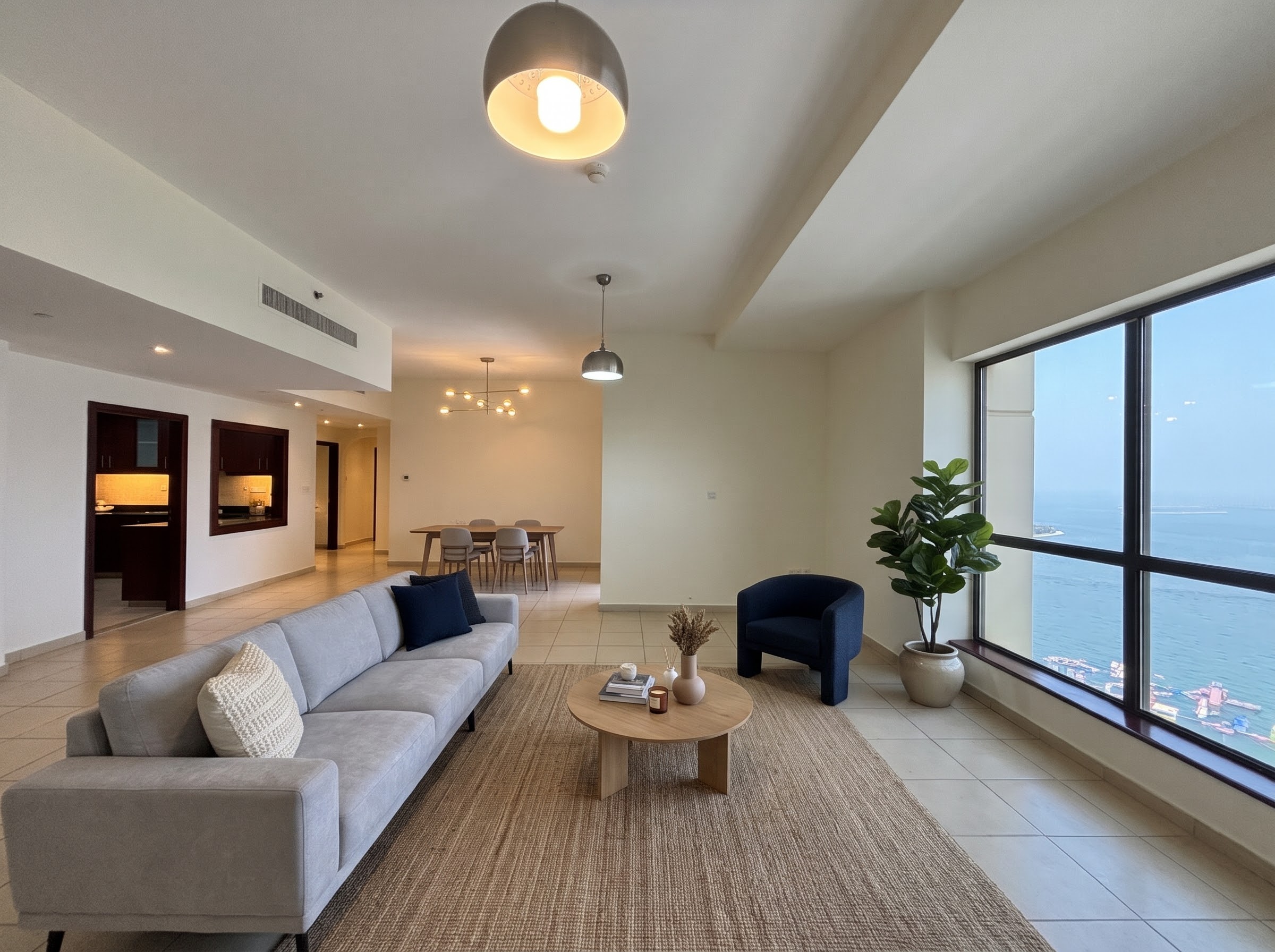 High Floor | Unfurnished | Full Sea View