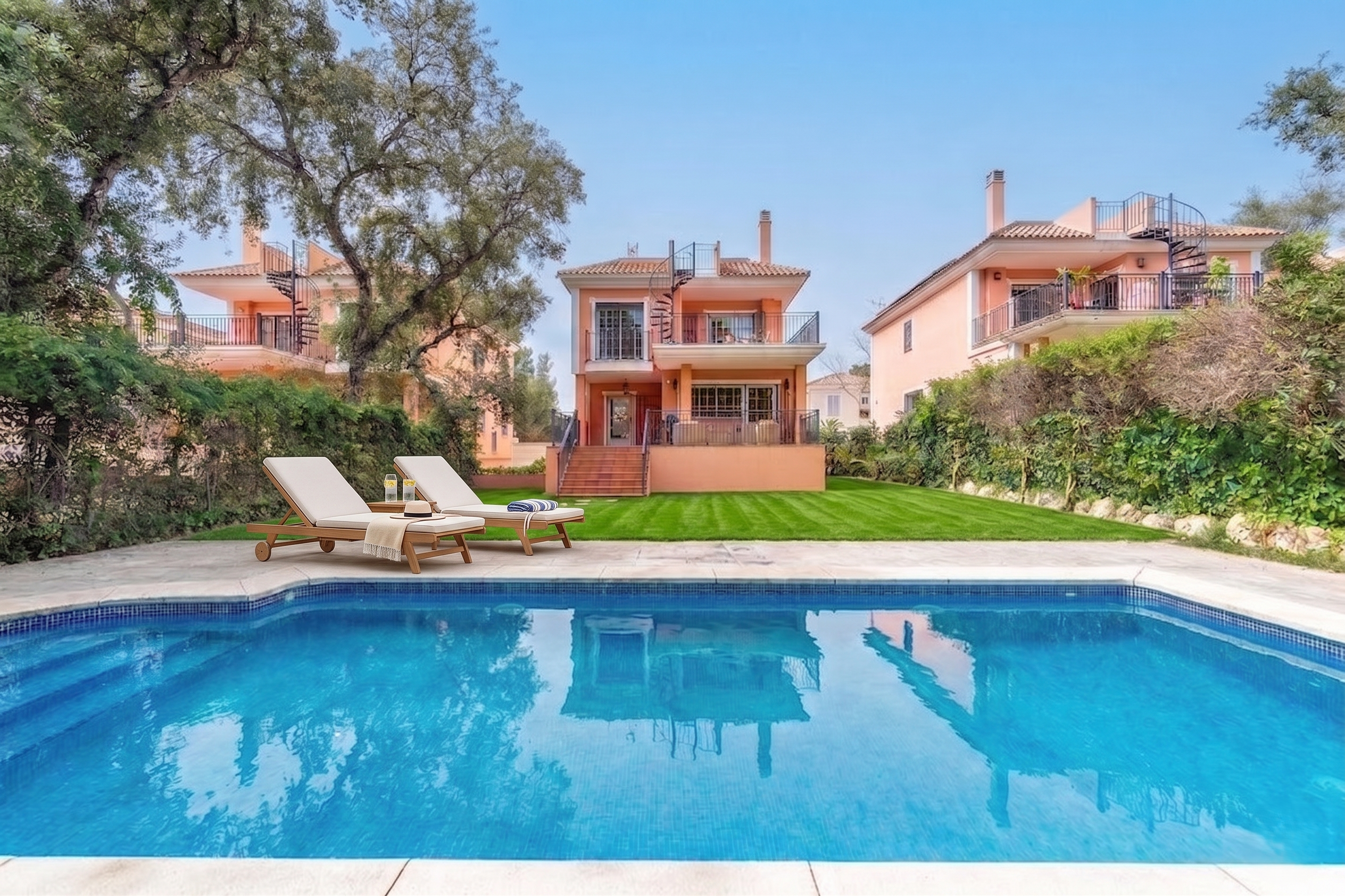 Exquisite Family Villa with Private Garden and Pool in Elviria, Marbella