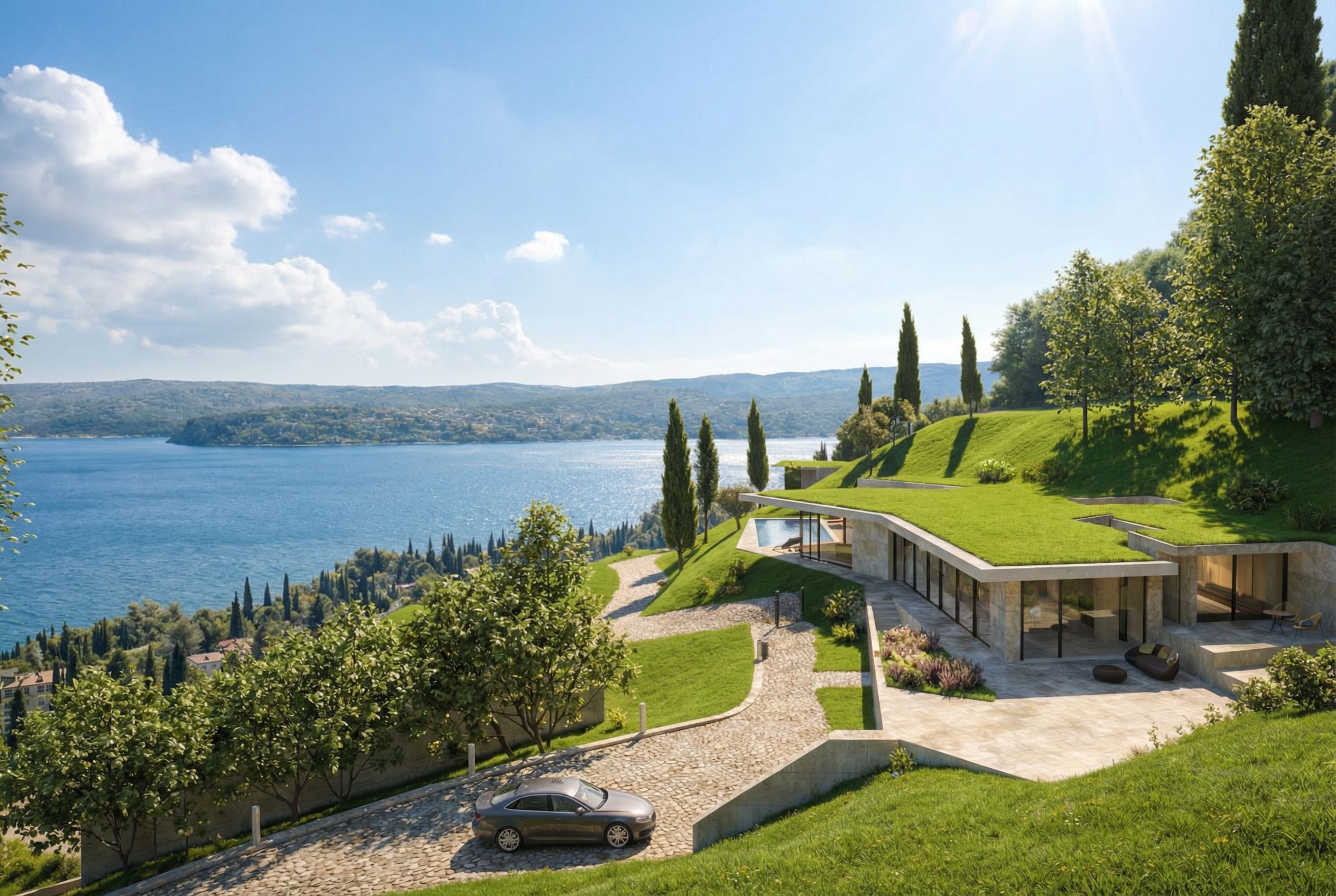 Contemporary Luxury in the Hills of Gardone Riviera