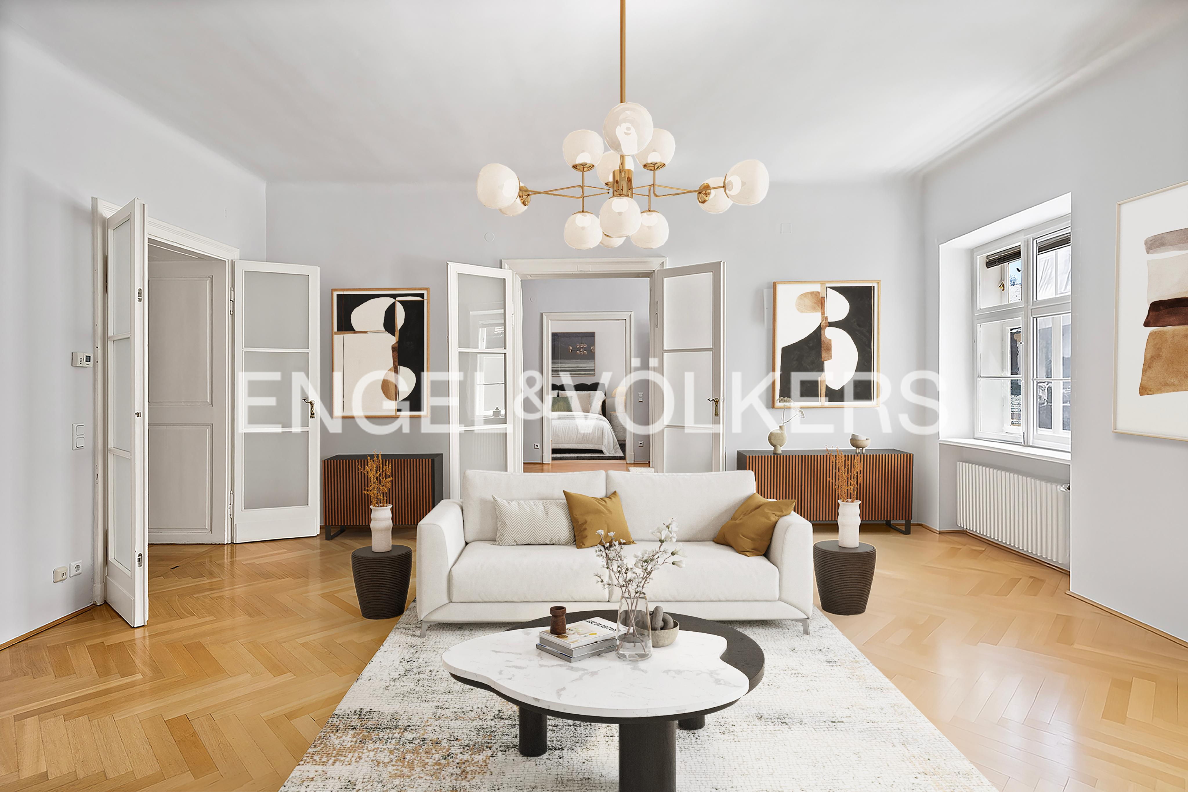 Charming city residence in a dignified old town location