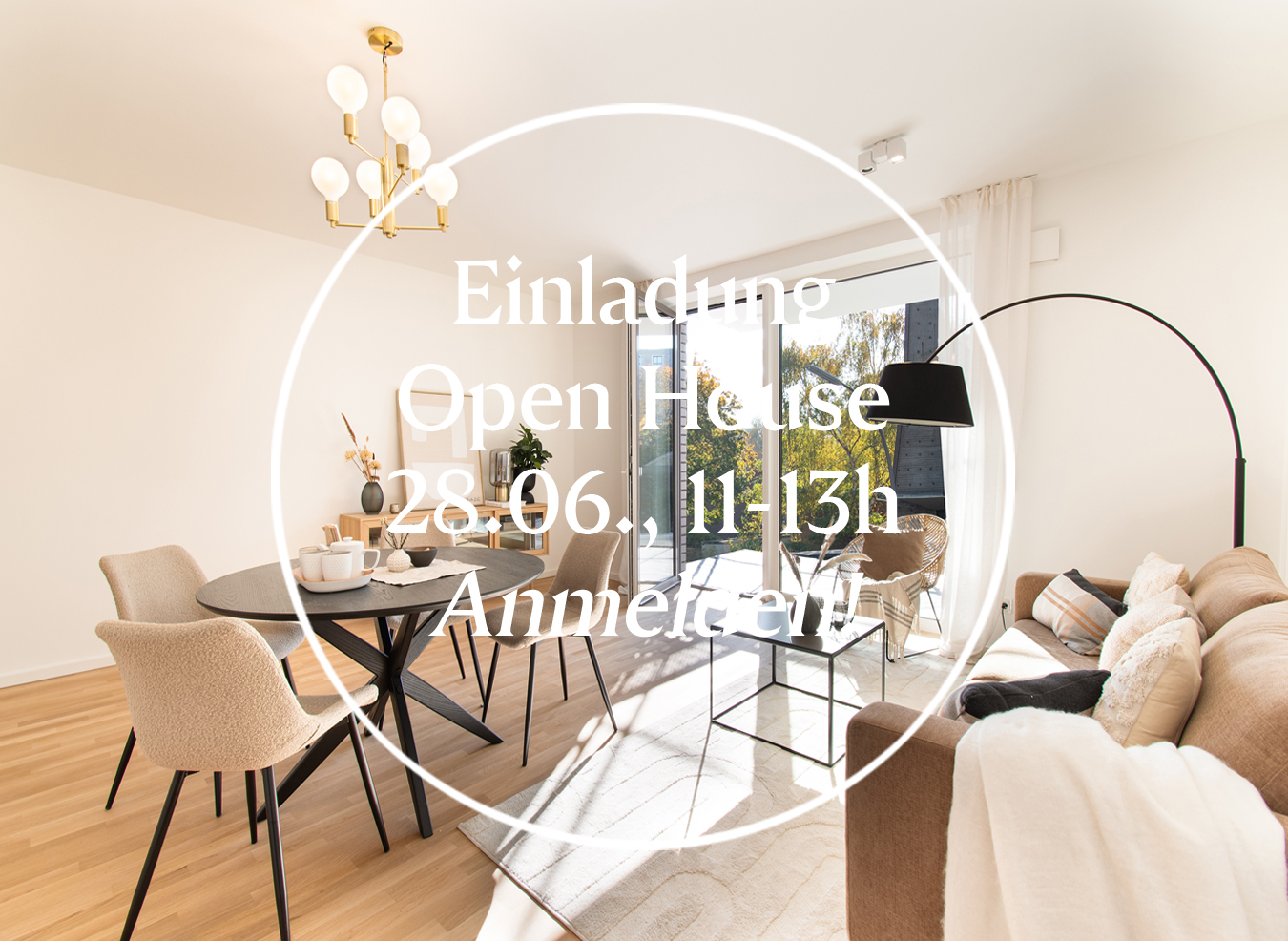 OPEN HOUSE AM 28.06.* Moderne 3 Zimmer Wohnung mit Südbalkon