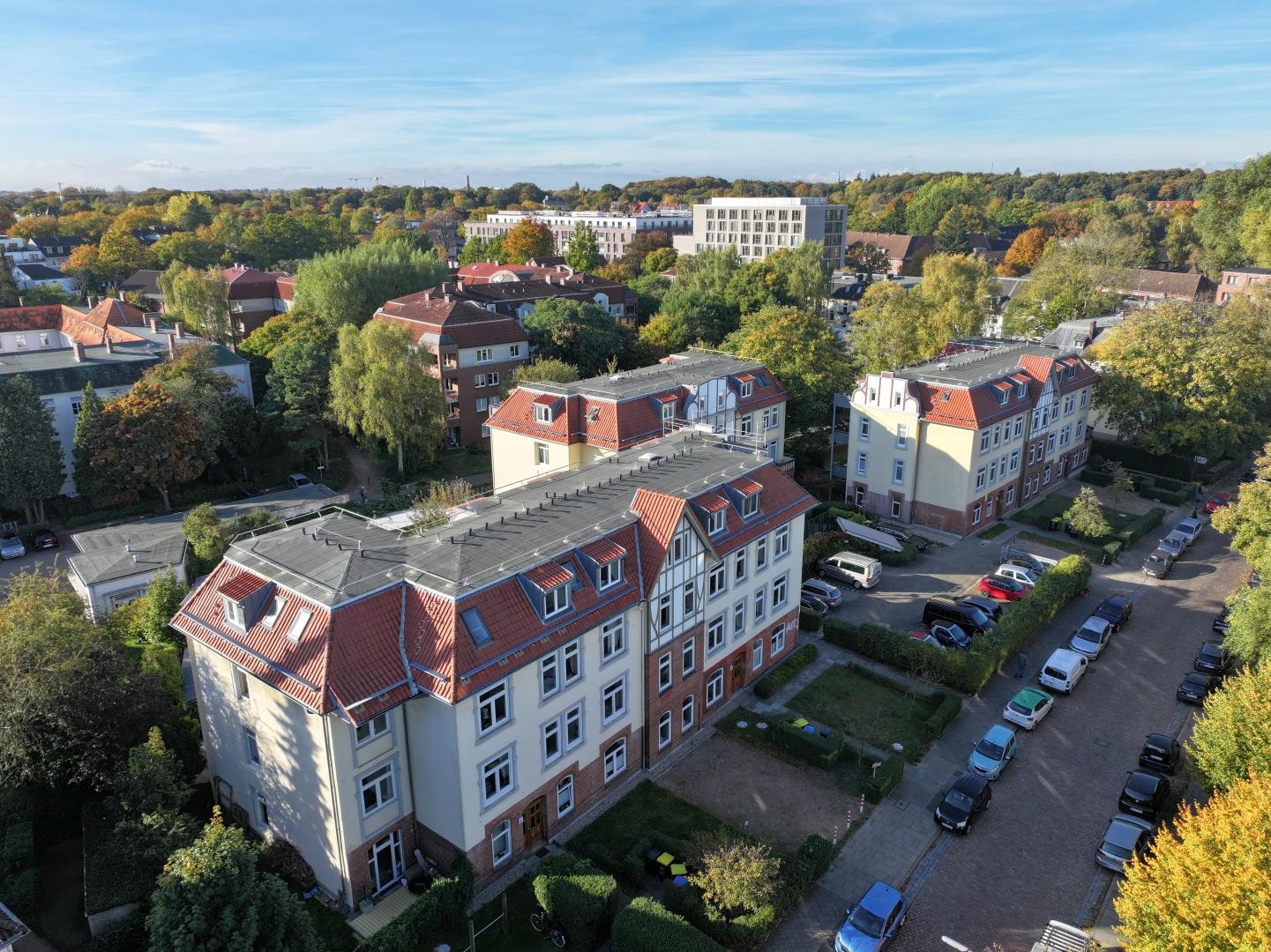 Herausragendes Jugendstil-Ensemble mit 47 Einheiten in Bahrenfeld
