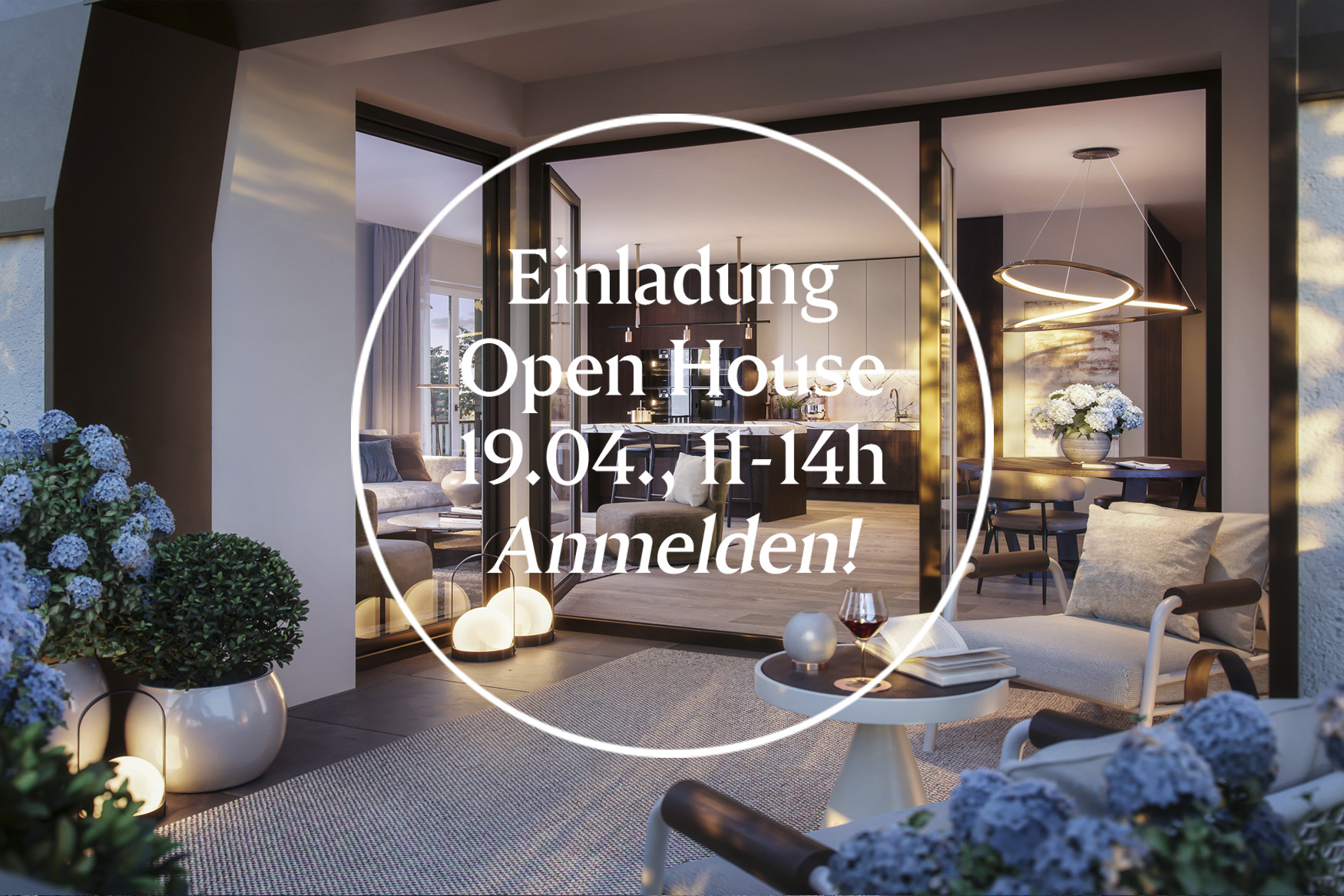OPEN HOUSE AM 19.04.* Ihr Rückzugsort. Idyllisch und urban.