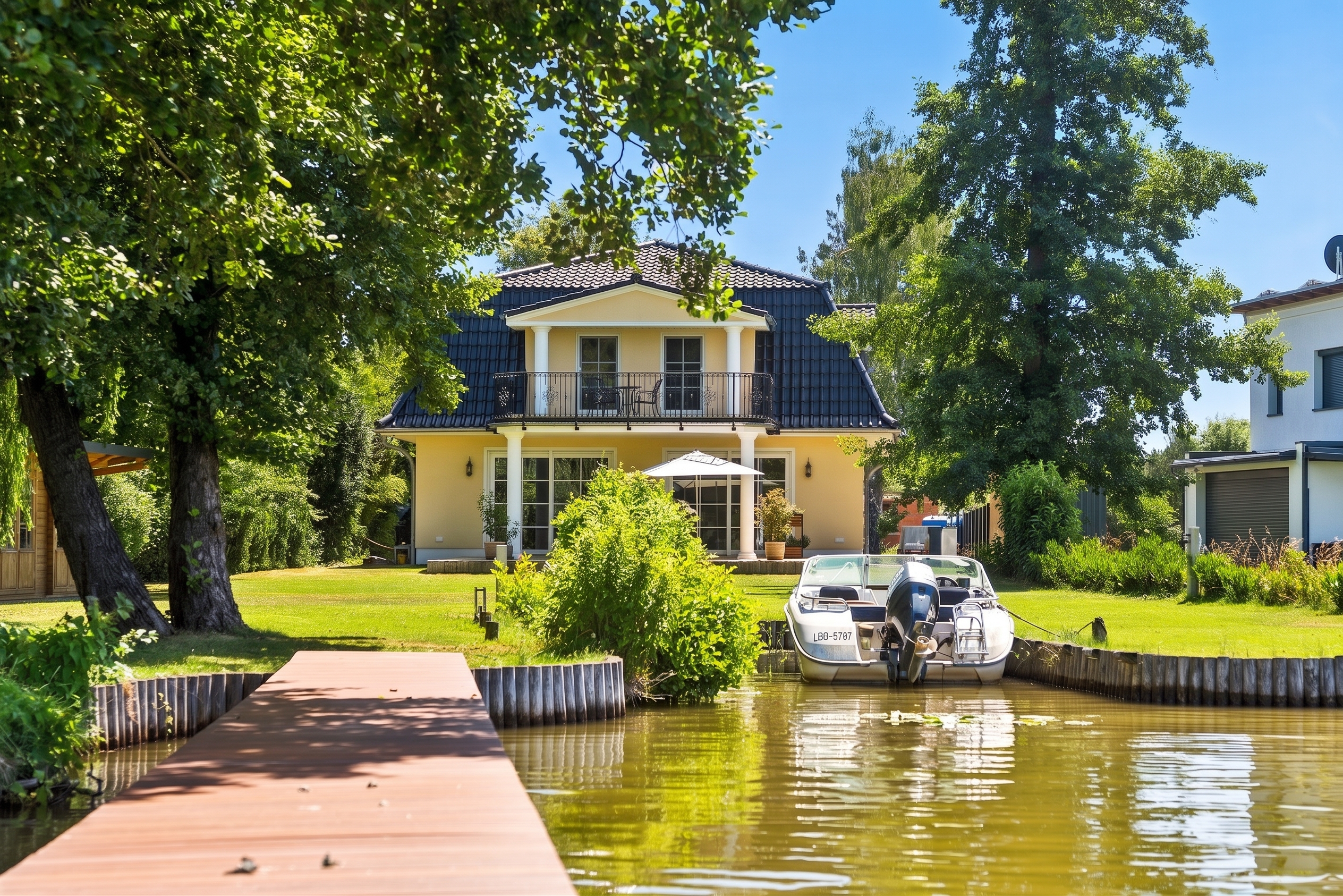 Wo Luxus, Natur und Wasser in vollendeter Harmonie verschmelzen