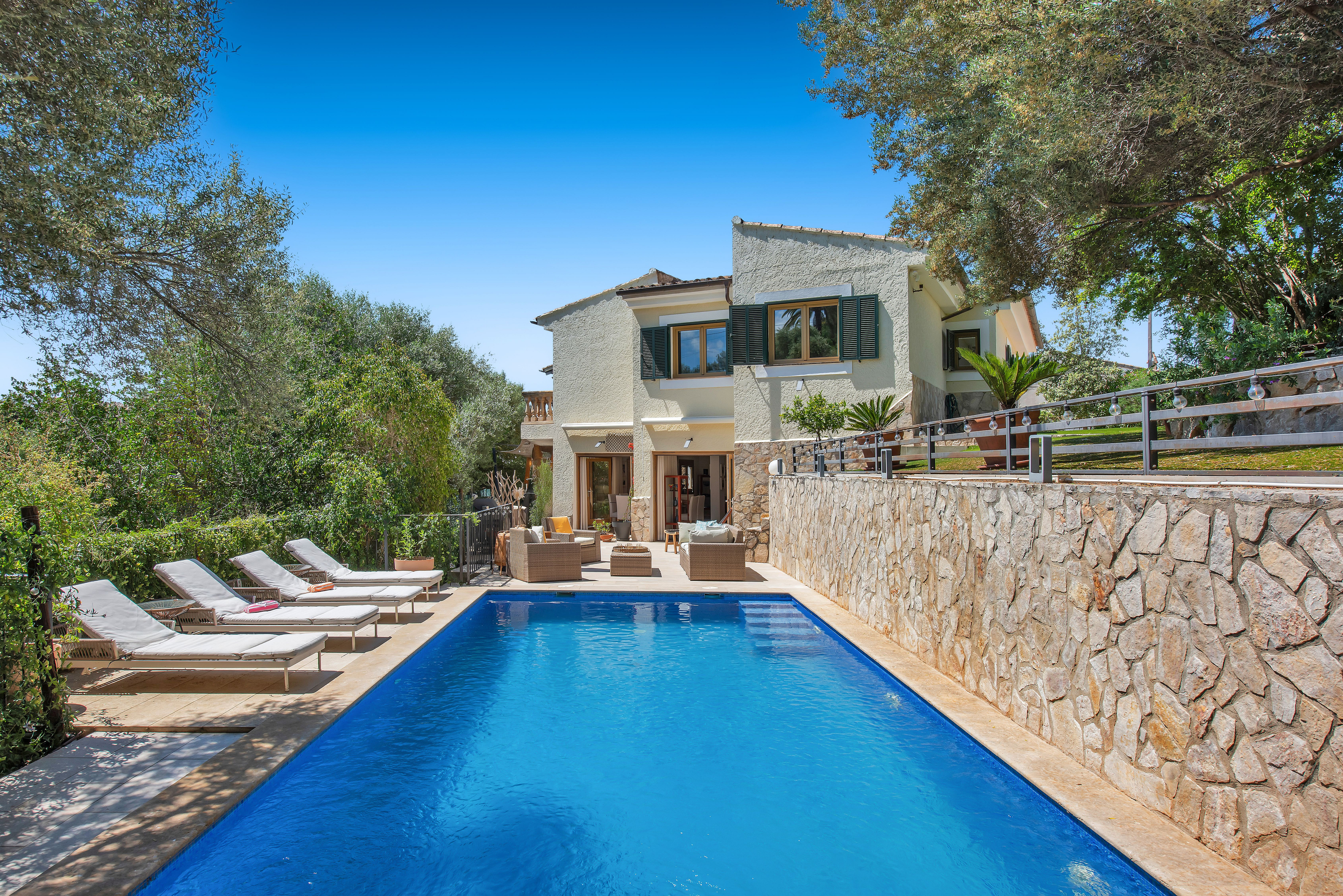 Beautiful village home with private pool and gardens