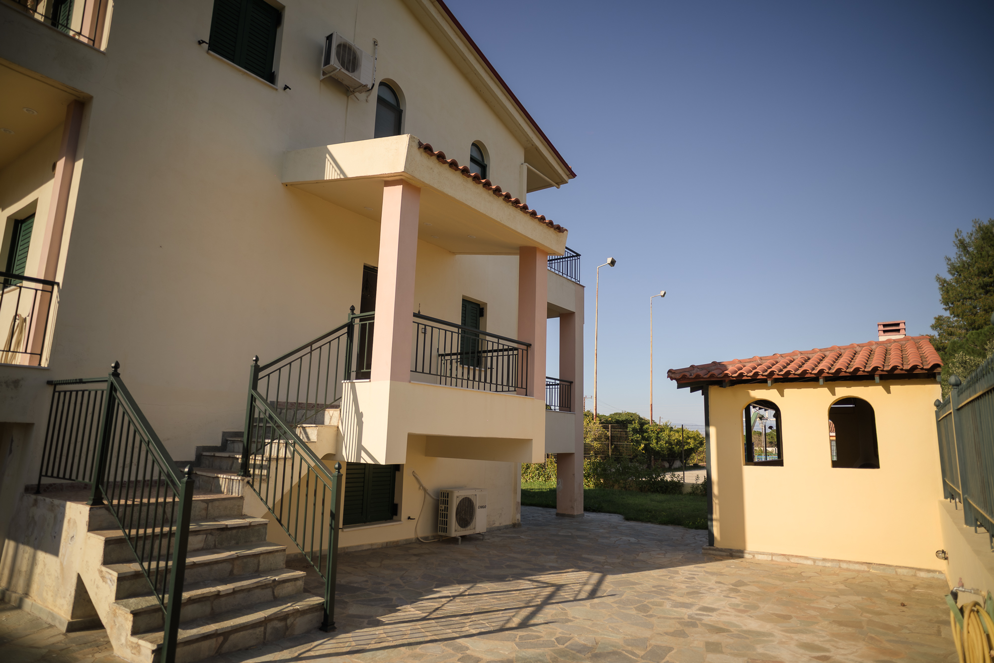 Three-level residence near the sea in Kamari, Corinthia