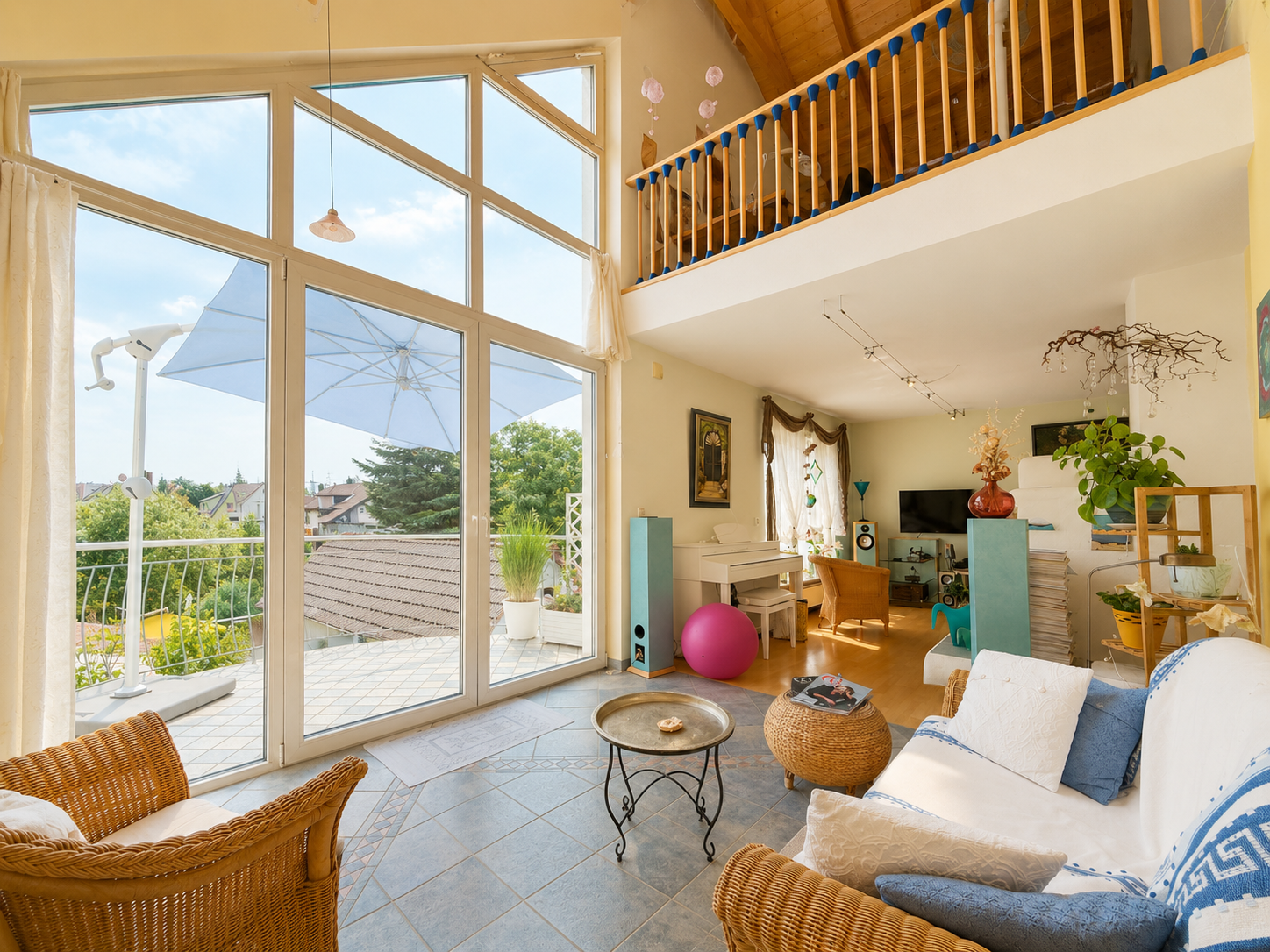 Individuelles Wohnhaus mit mediterranem Charakter und vielseitigen Nutzungsmöglichkeiten