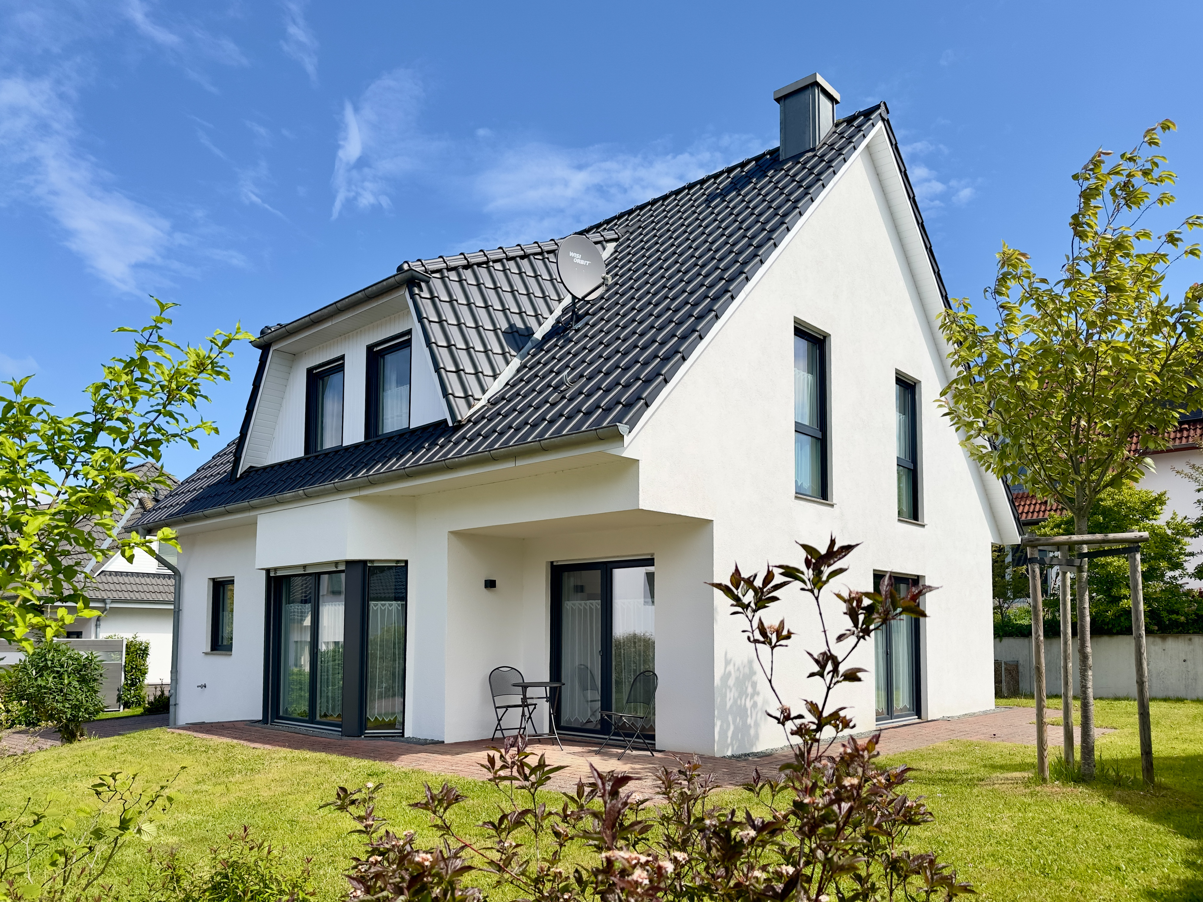 Neuwertiges Haus am Trammer See mit Sauna, Kamin & Wärmepumpe