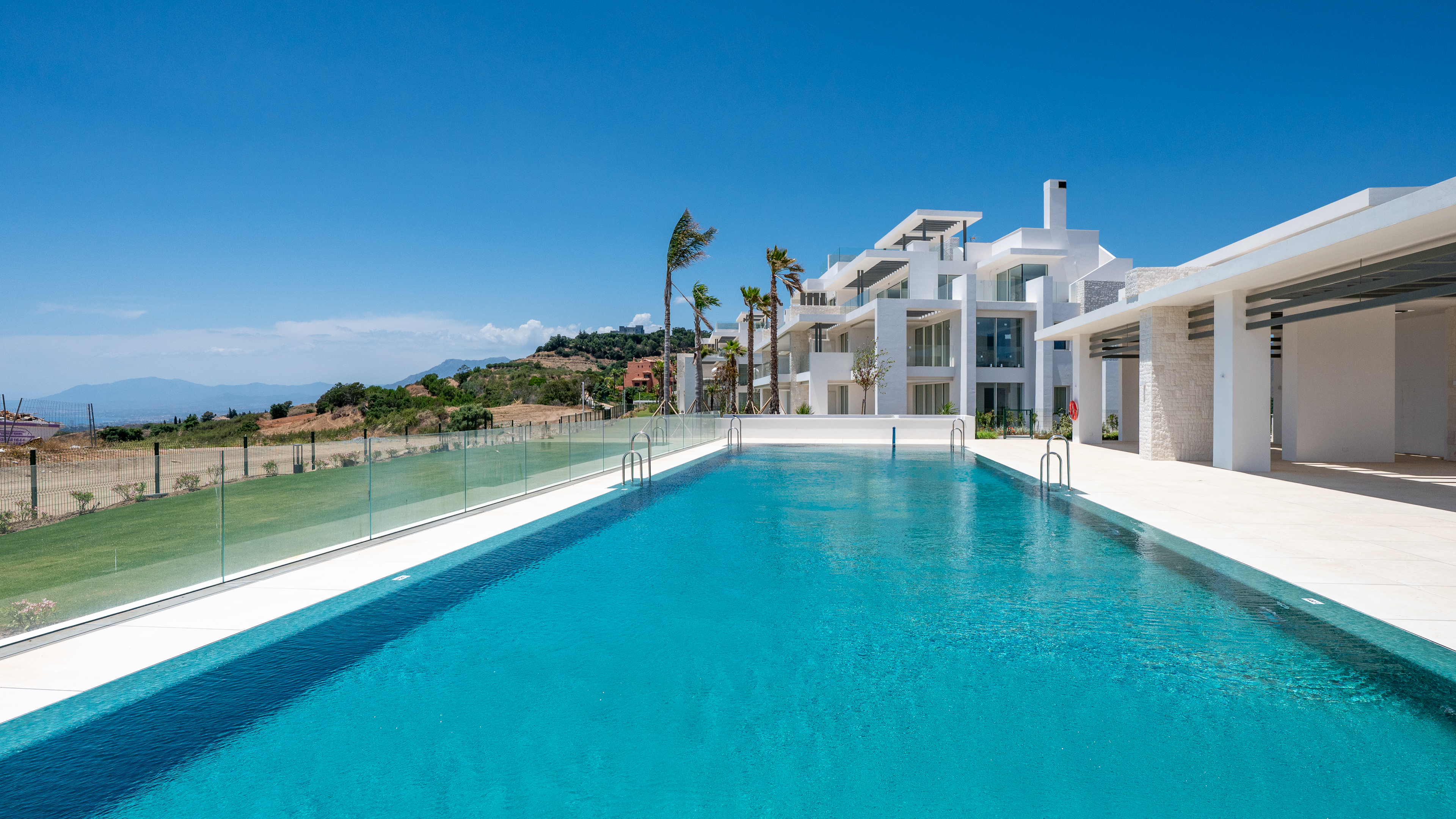 Bright Modern Apartment with Panoramic Mediterranean Views