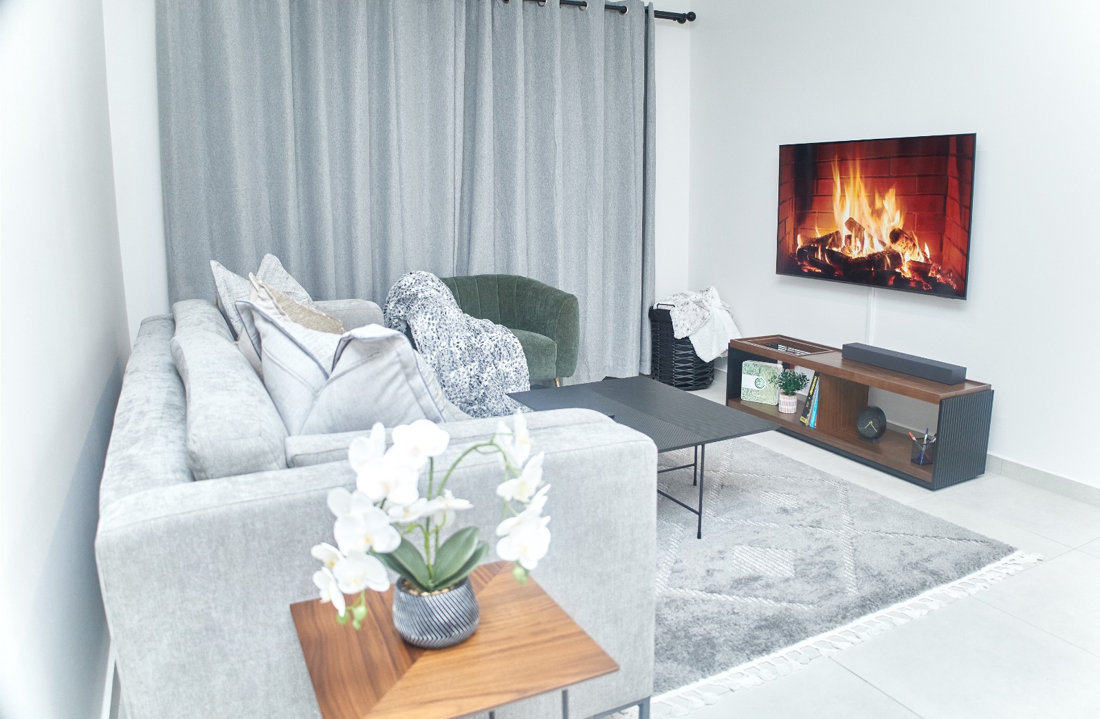 Furnished Modern 2 bedroom 2 bathroom apartment