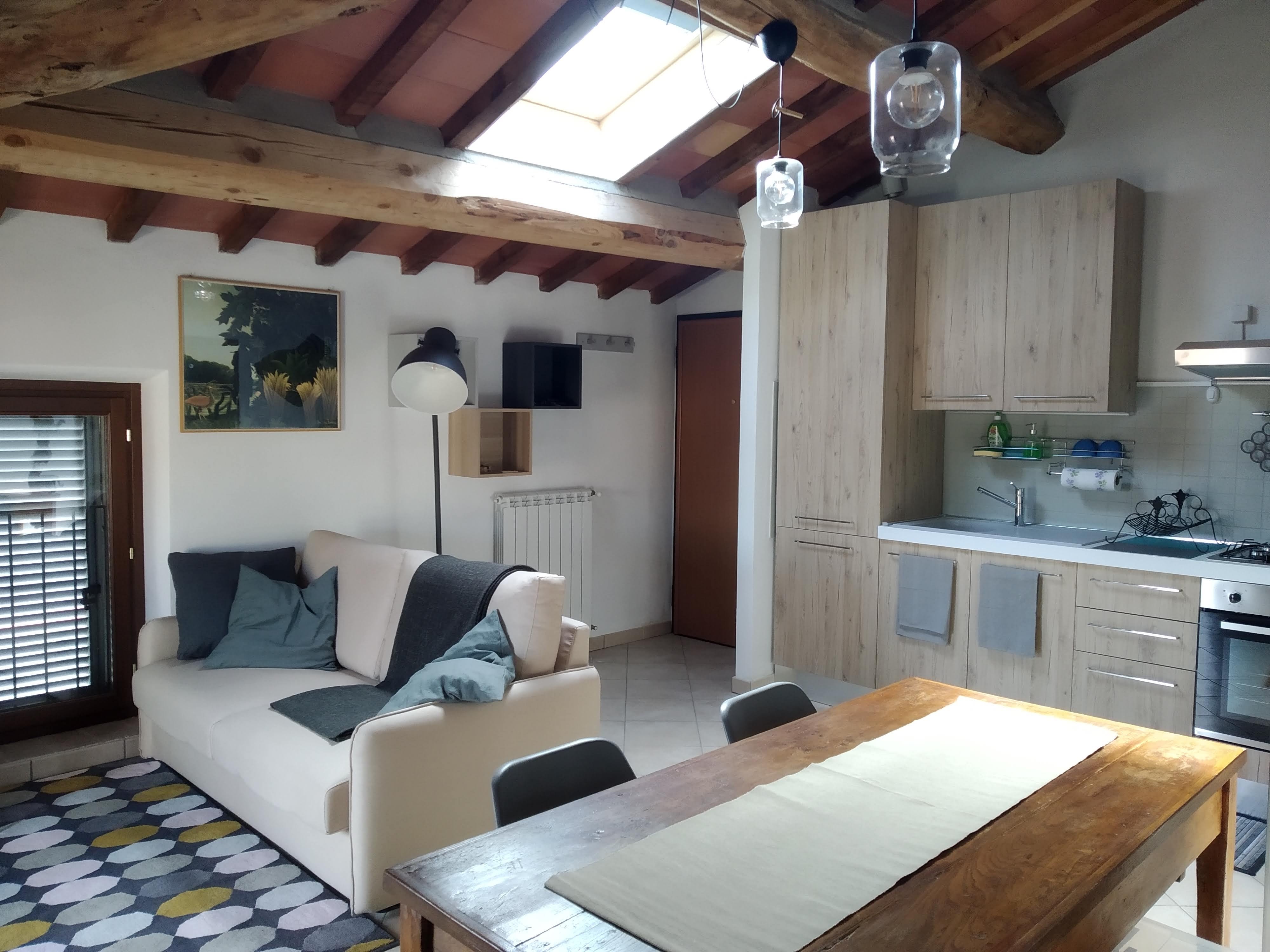 Renovierte Wohnung in einem alten Bauernhaus aus dem Jahr 1872