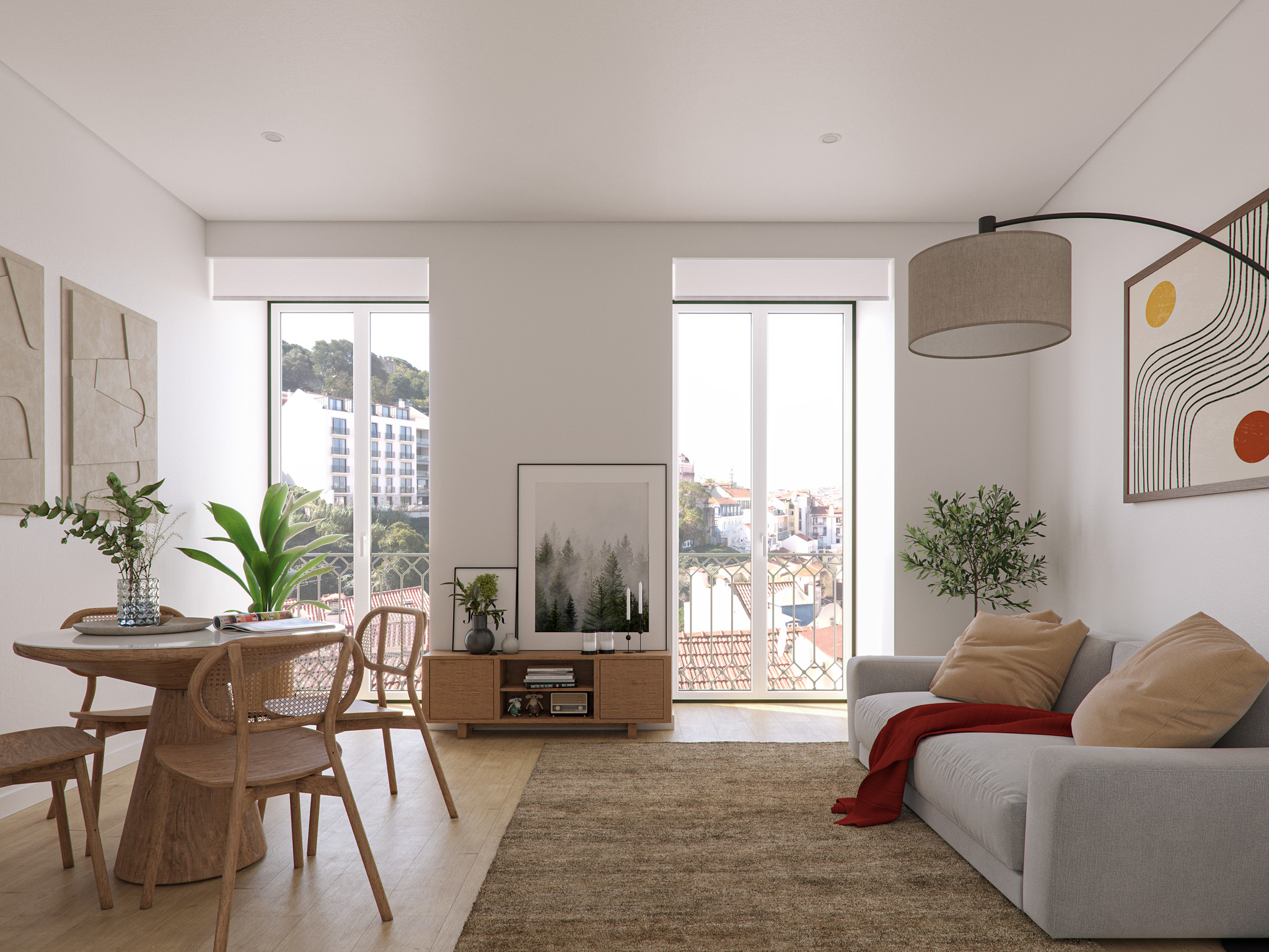 New 2-Bedroom Apartment with Elevator & Swimming Pool in Graça