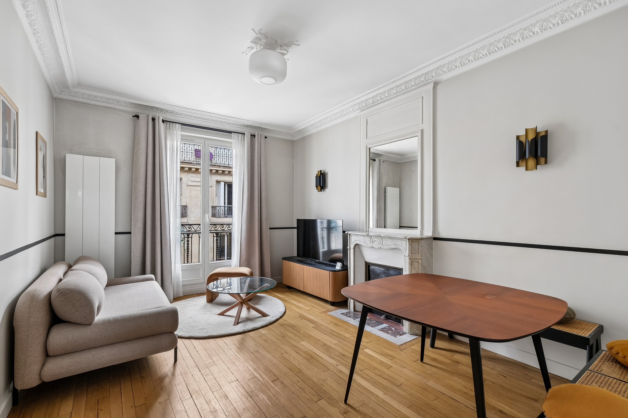 Paris 17th/Batignolles - 63.5sq m apartment - 3 rooms - 2 bedrooms