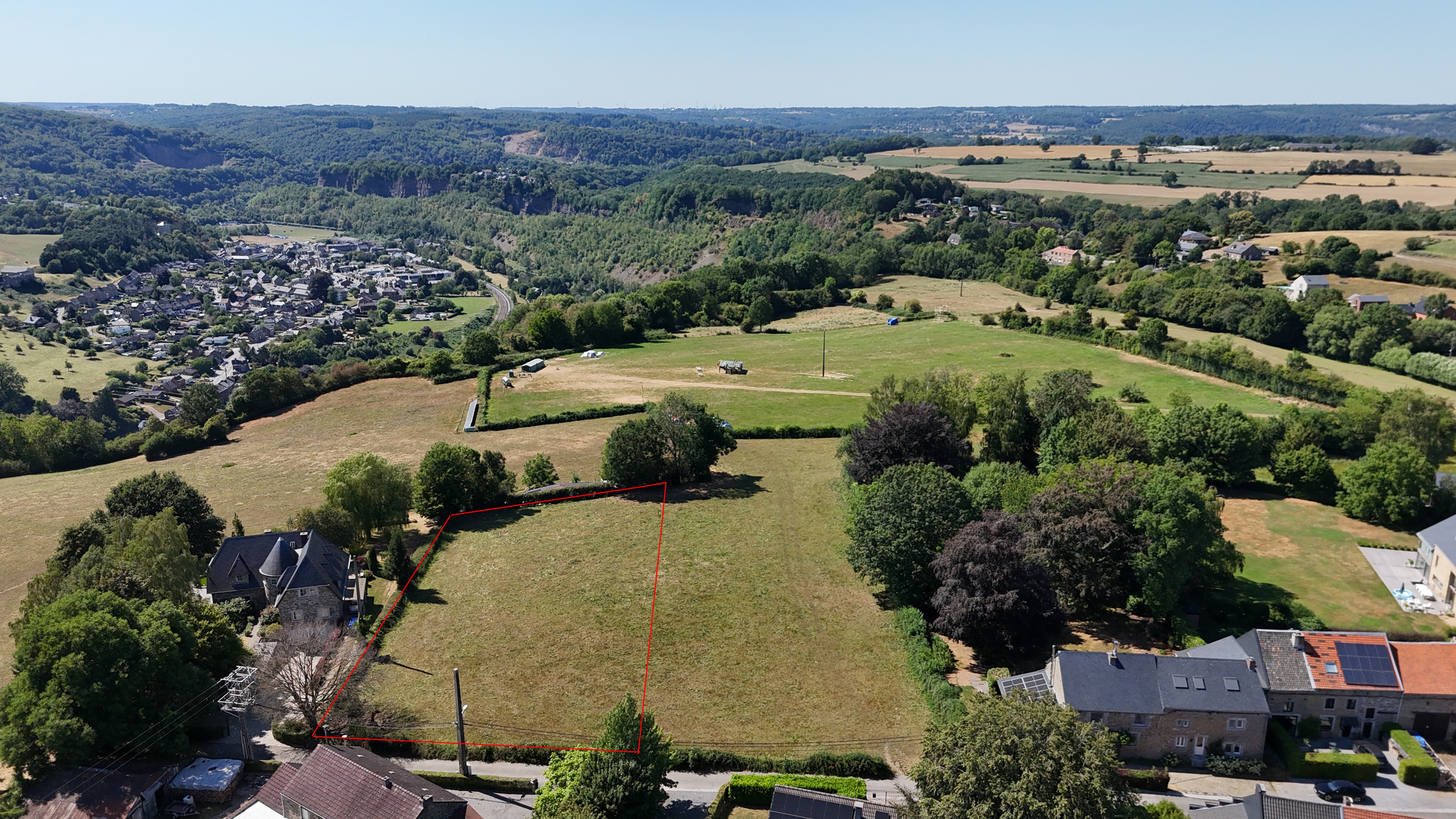 Terrain bien orienté avec vue à Sprimont