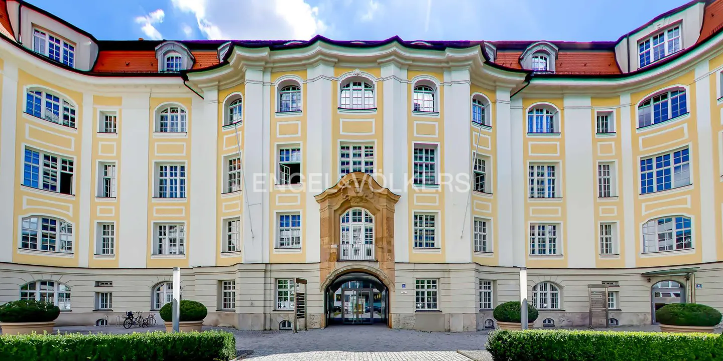 Ansicht Ehrenhof
