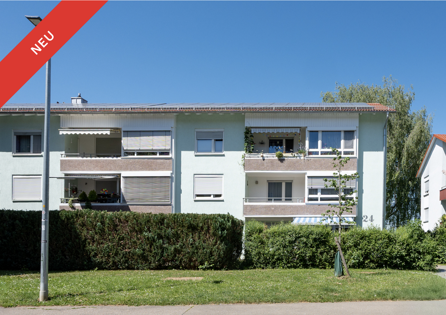 Bezugsfreie 3-Zimmer Wohnung mit Balkon in ruhiger Lage