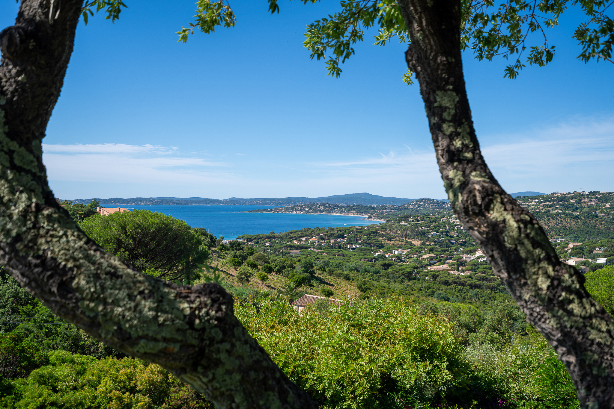 Villa provençale avec vue mer sur les hauteurs des Issambres