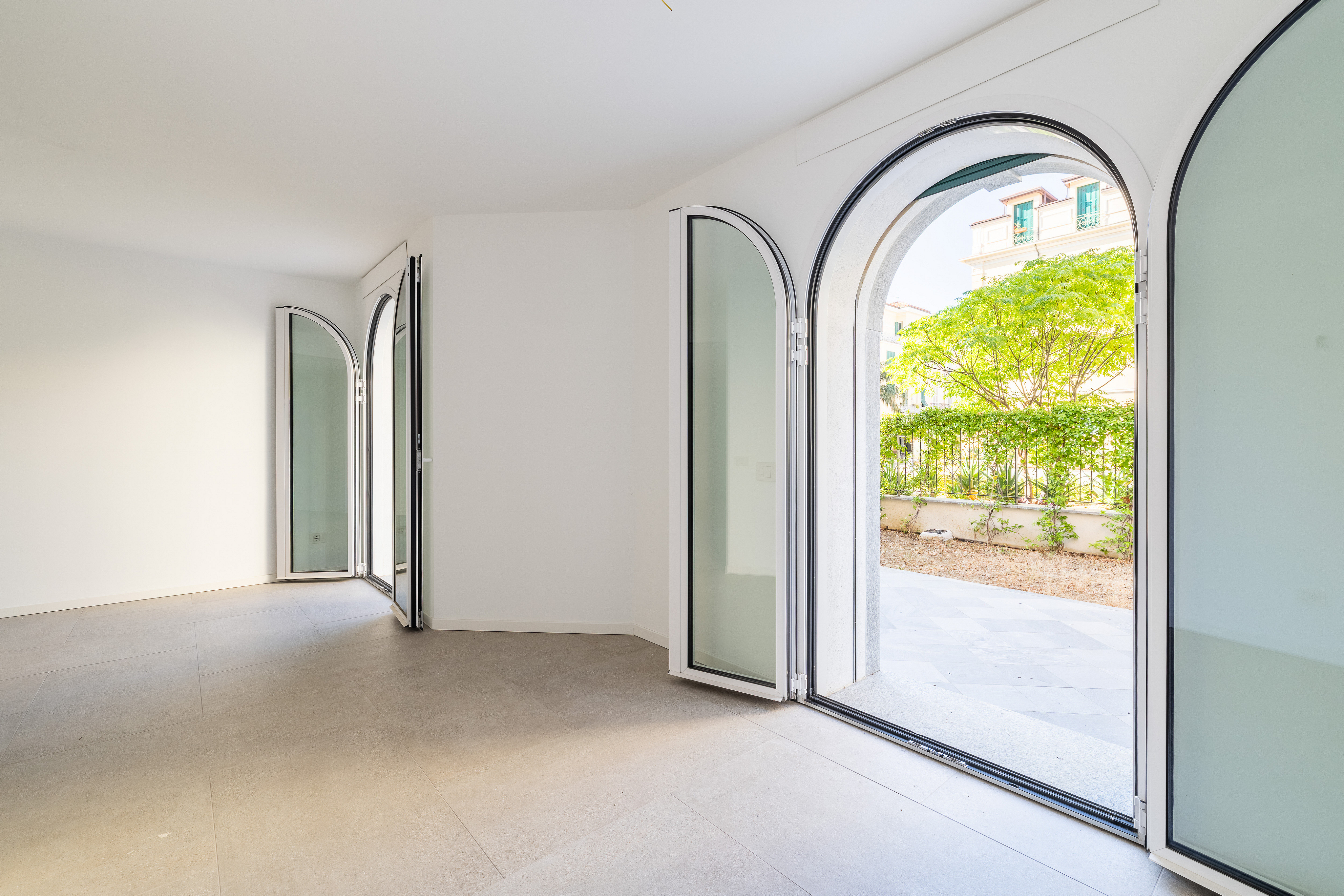 Dreizimmerwohnung mit privatem Innenhof – eine neue Dimension des Wohnens