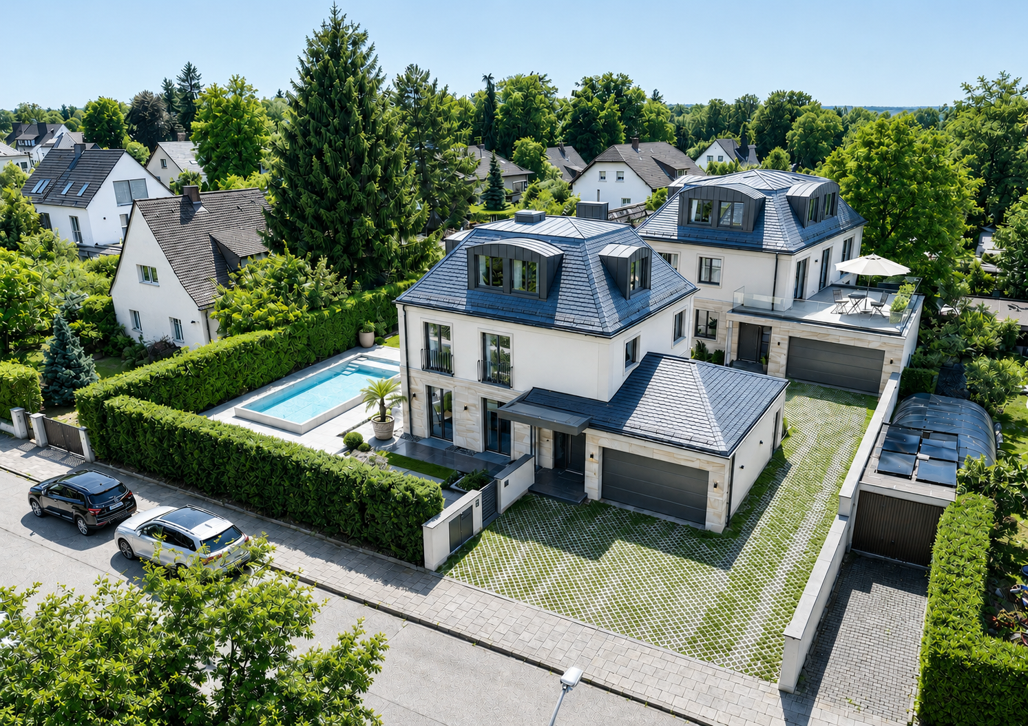 Großzügiges Grundstück mit Altbestand in bester Lage von Pullach