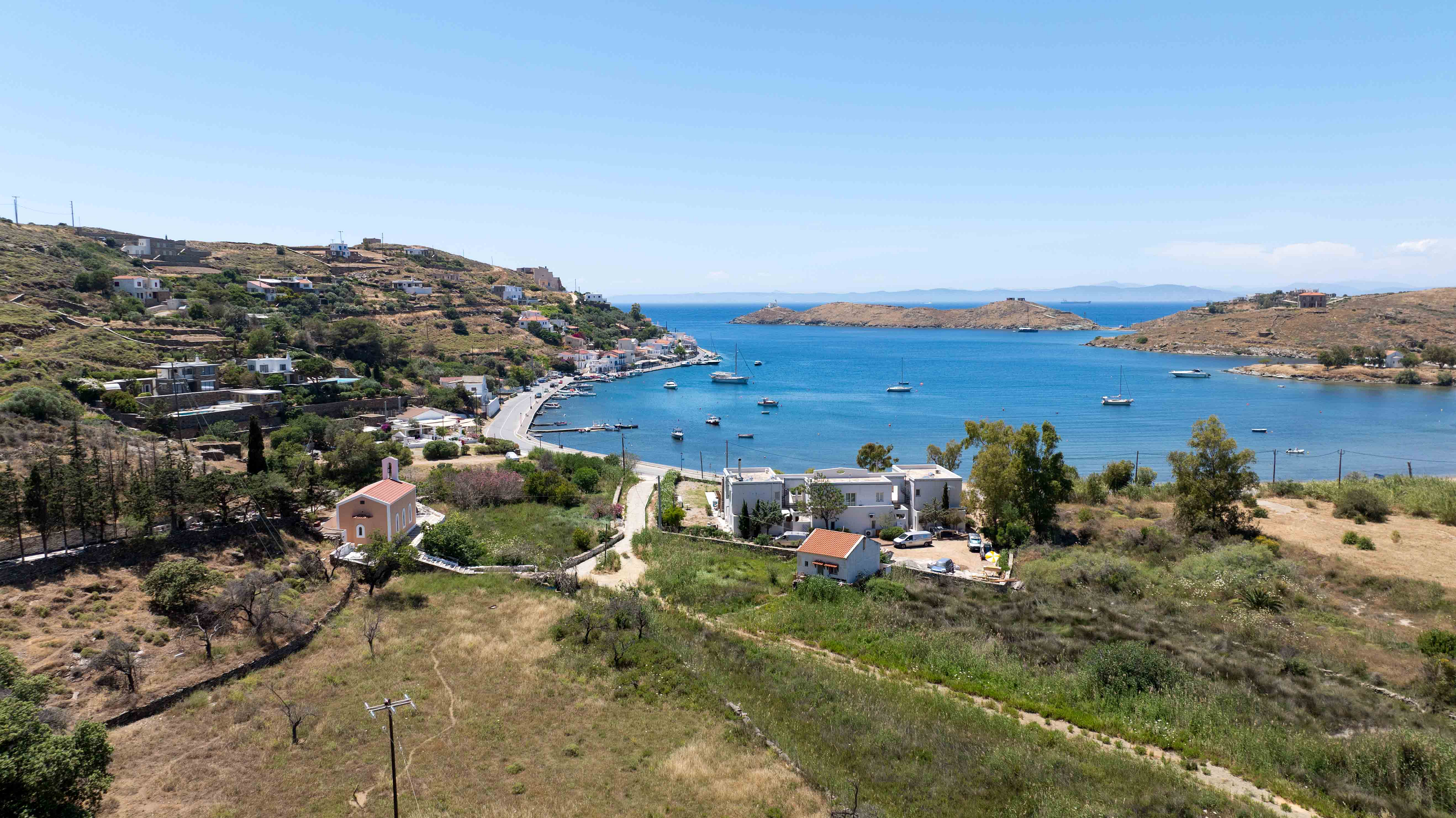 Amazing plot in Kea with building permit for 3 subterranean houses