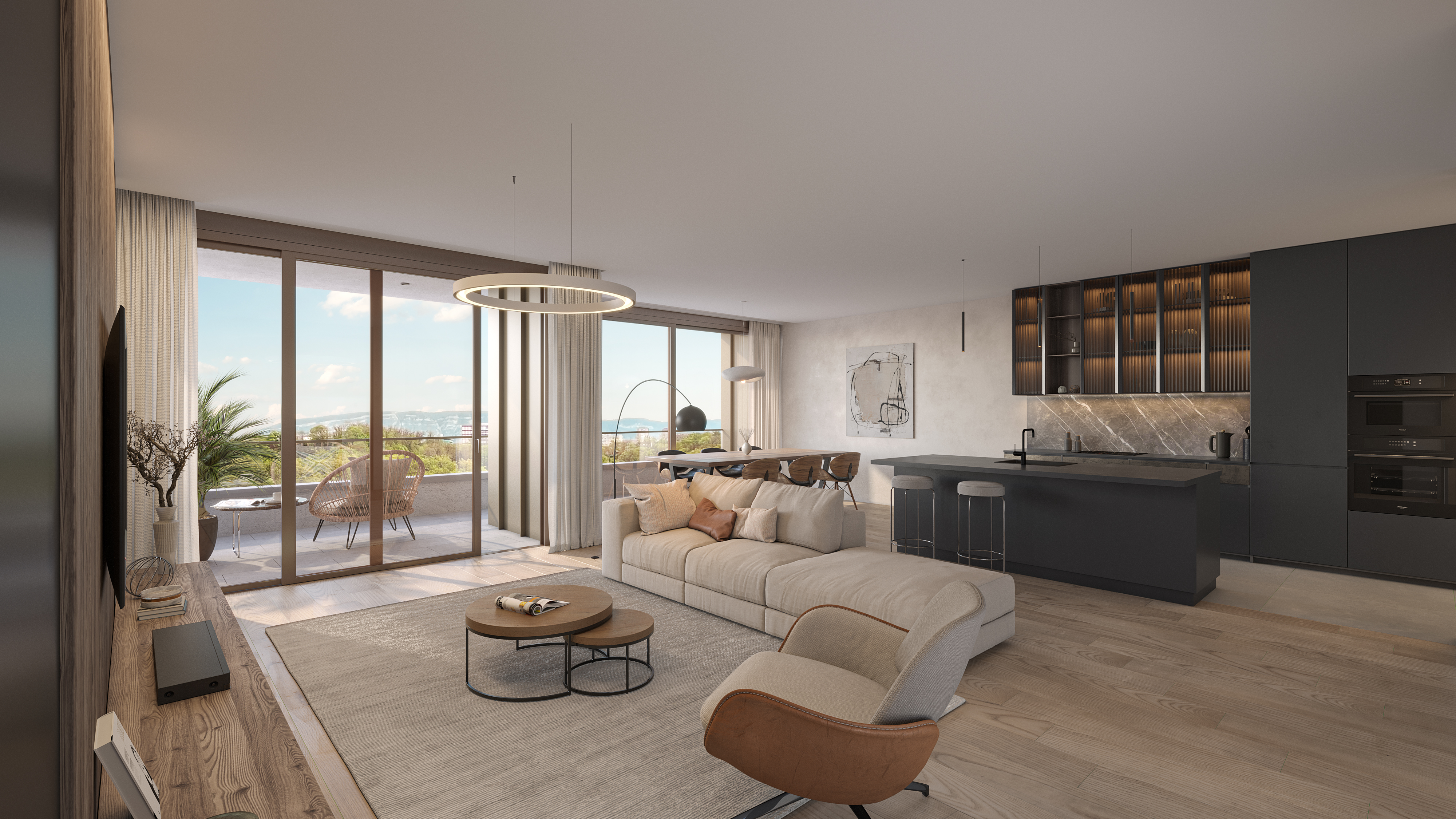 Les Toits du Rhône – 7-room THPE villa with private garden and rooftop