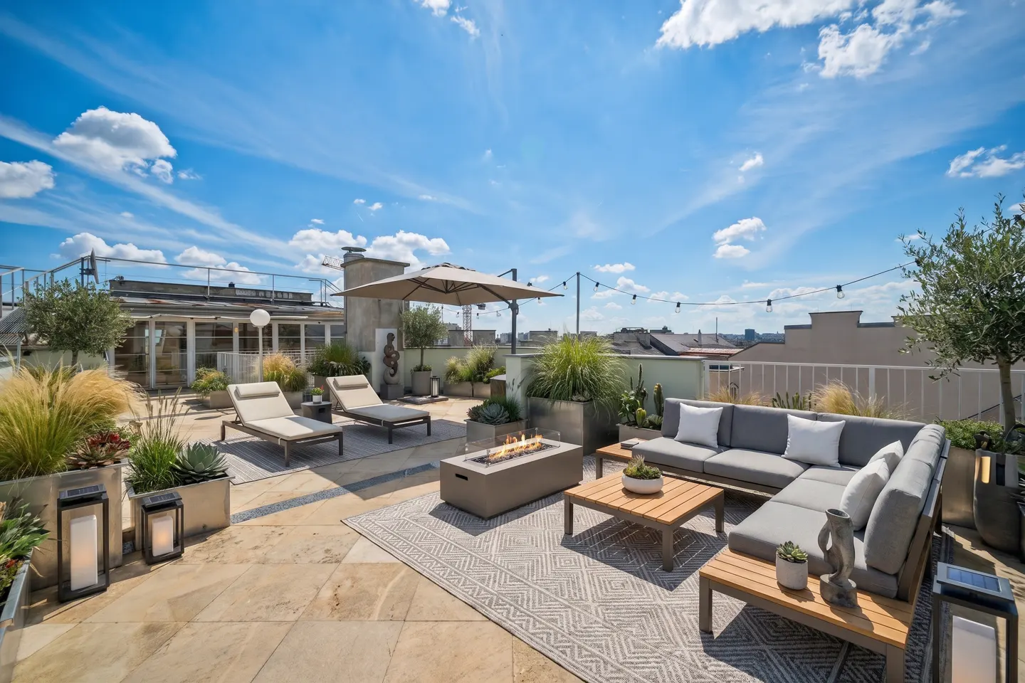 Roof terrace (visualized)