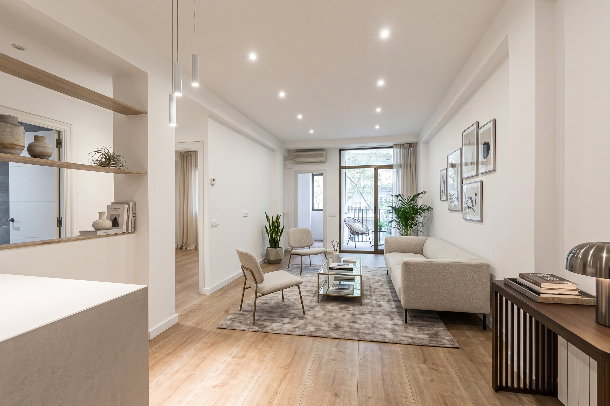 Apartment with balcony on Rambla del Poblenou [KI-modifiziert]