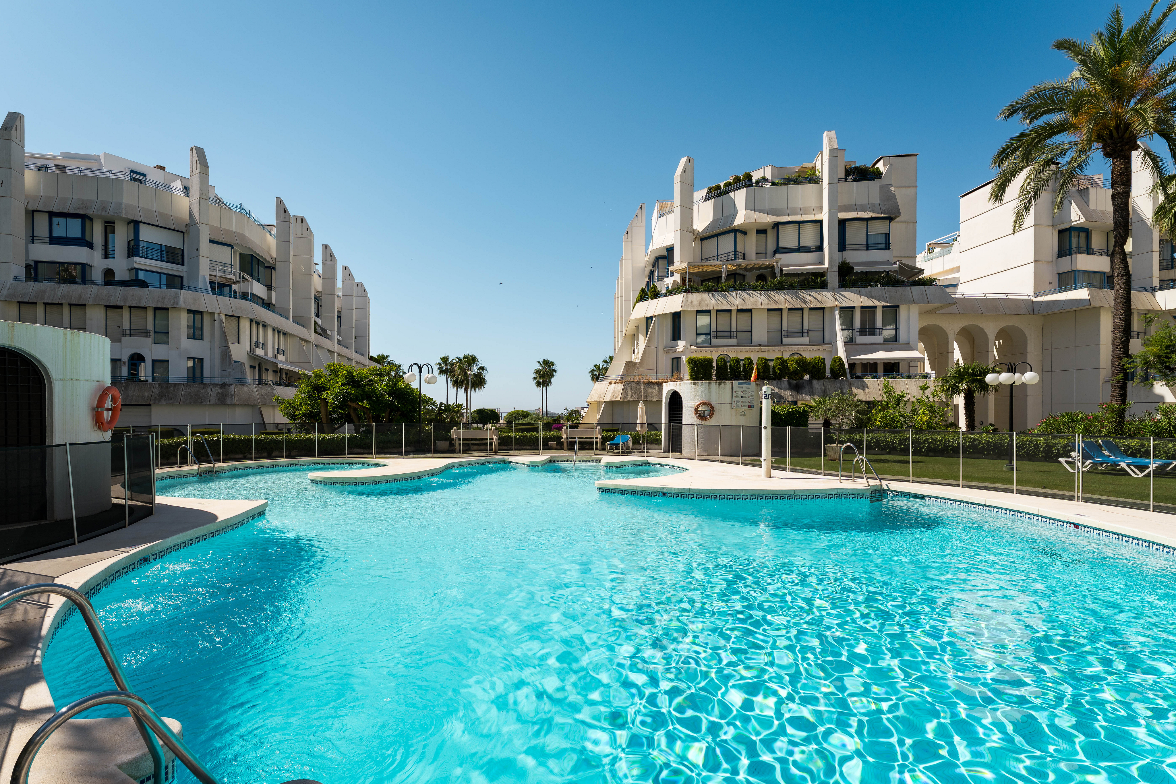 Beachside Home in Marbella House with Its Own Private Pool