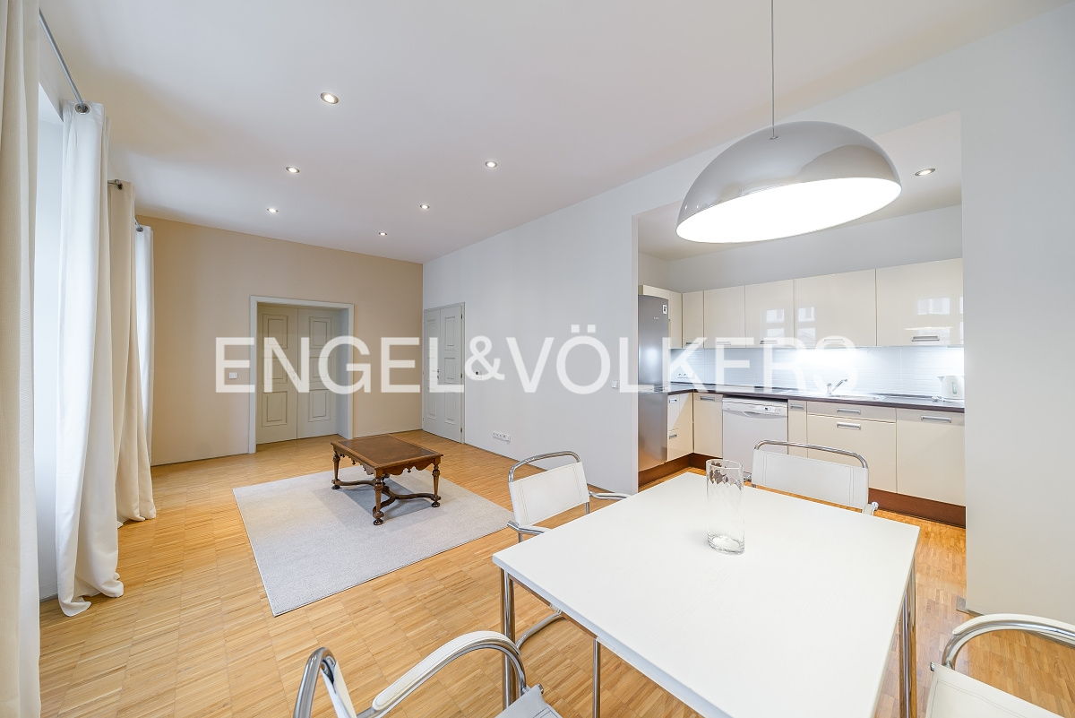 Rent of a 2+kt furnished apartment on Petřín Hill