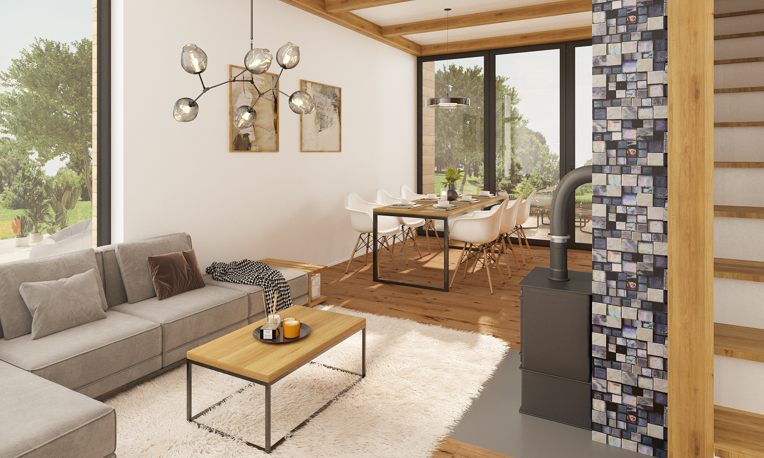 Modernes Reihenendhaus als attraktive Ferienimmobilie in Küstennähe