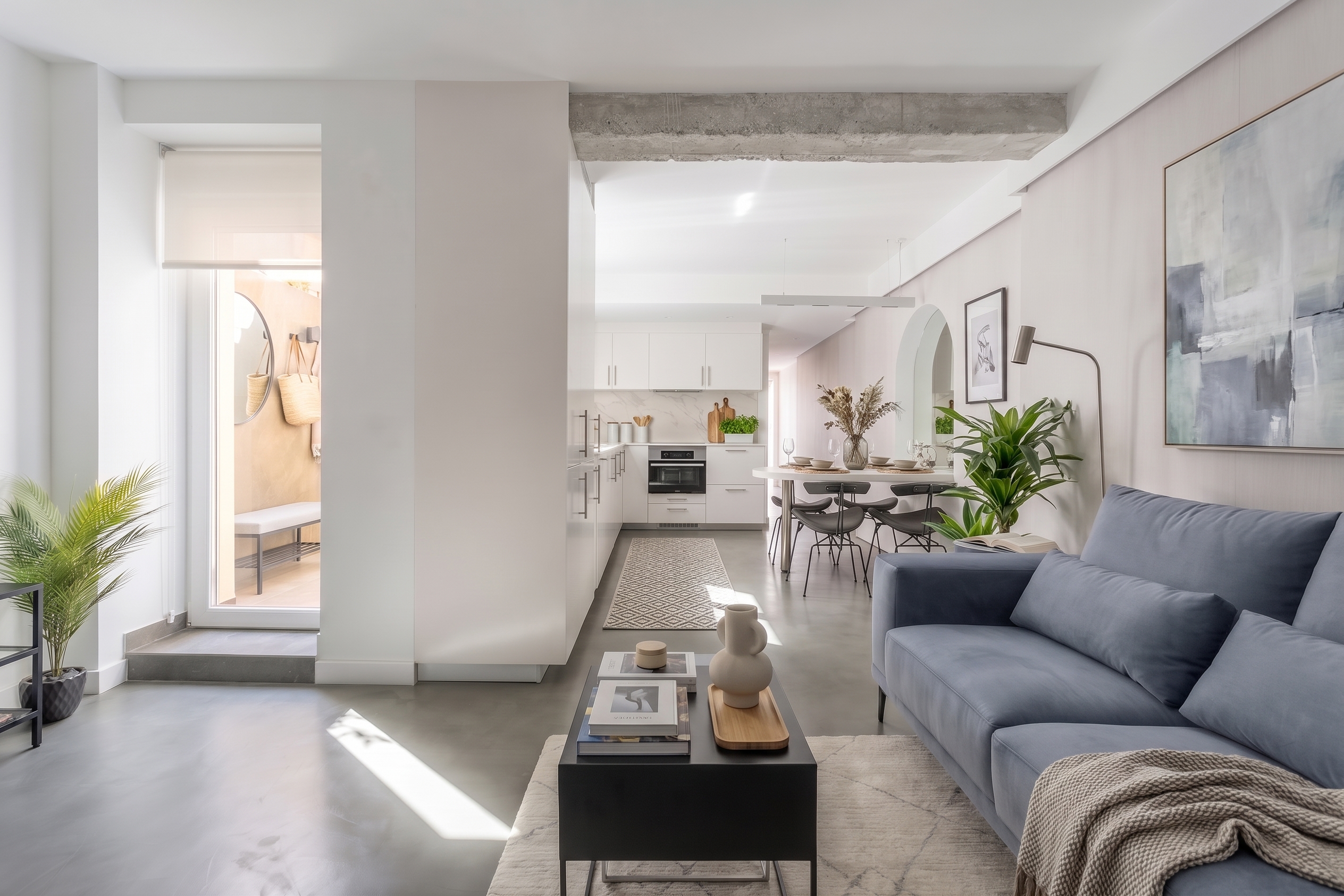 Brand new luxury refurbishment on the seafront for long term [Editat amb IA]