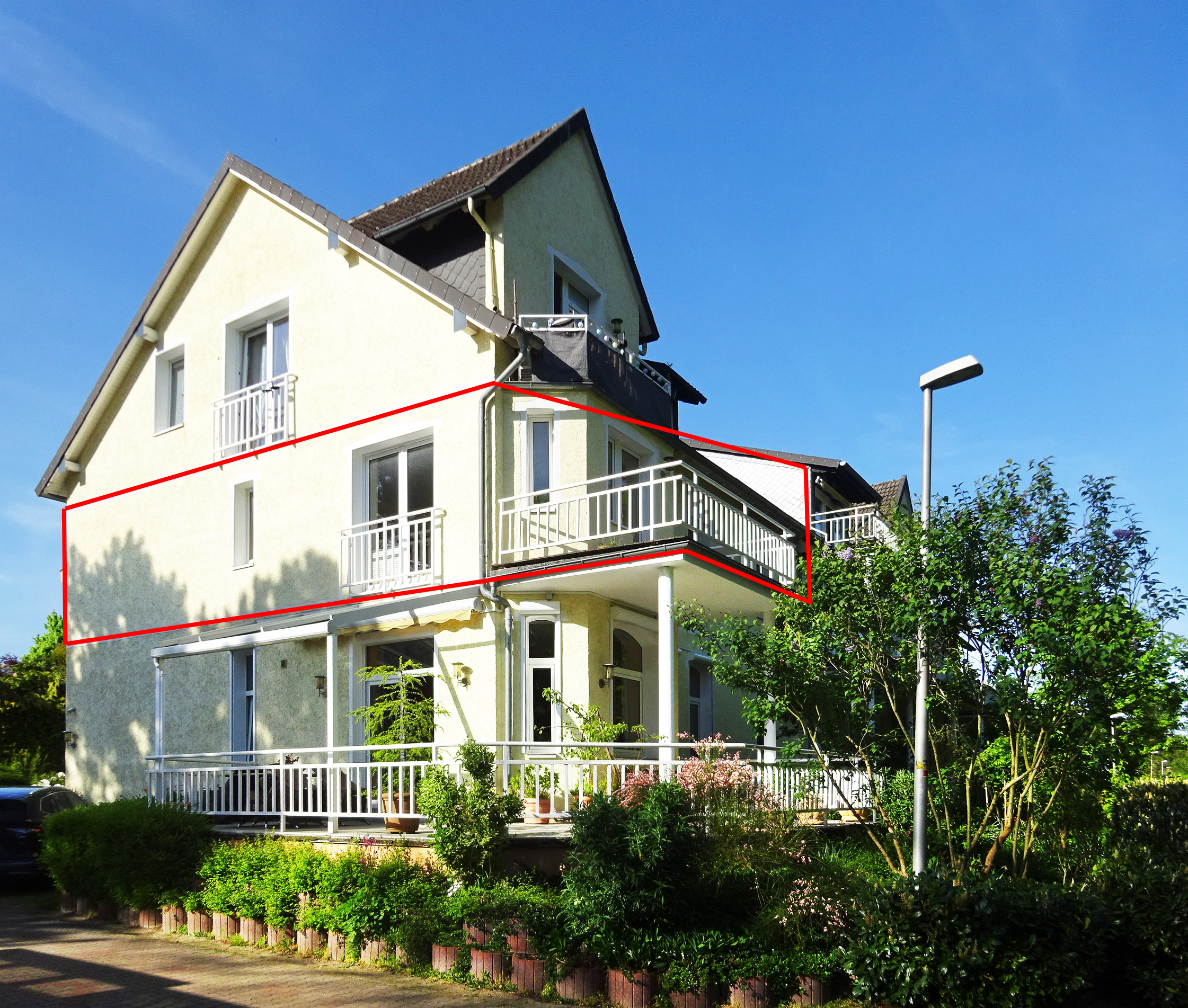 Eigentumswohnung innerstädtisch, grün und ruhig gelegen