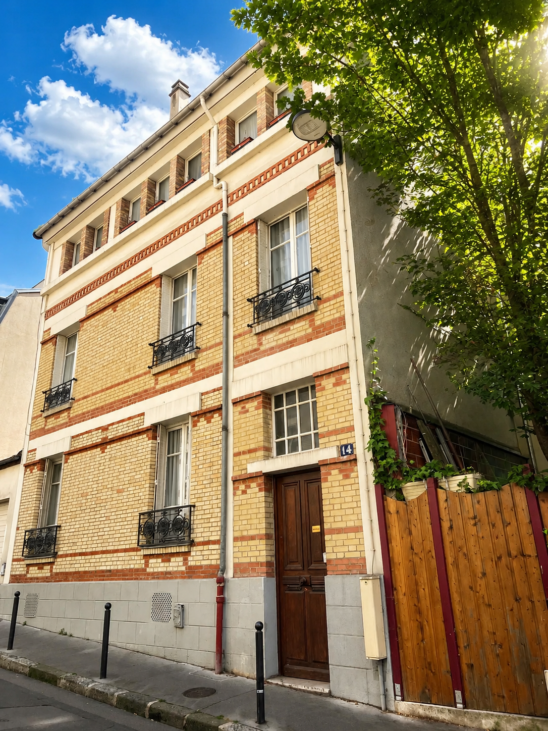 Maison à fort potentiel avec jardin privatif