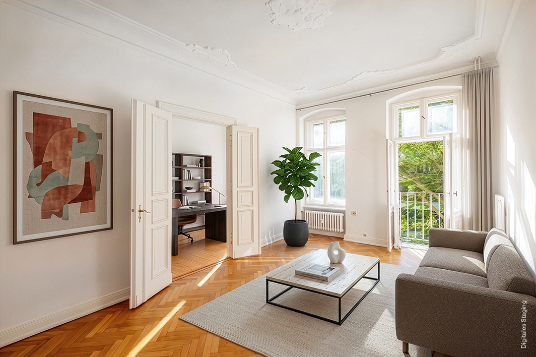 Charming 3-room period apartment in a central location