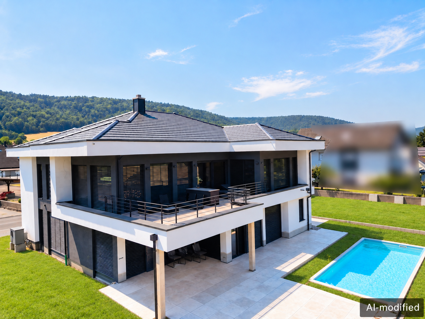 Exklusives Neubau-Anwesen mit traumhaftem Weitblick