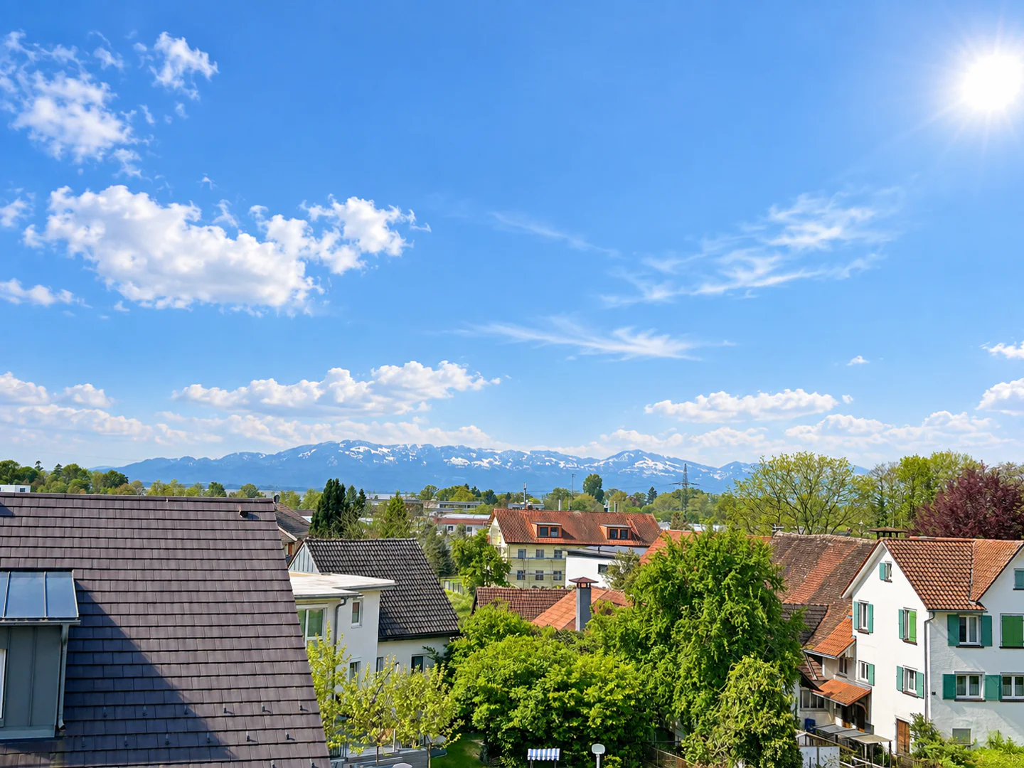 Dachgeschosswohnung mit Berg- und Seeblick - Foto 5