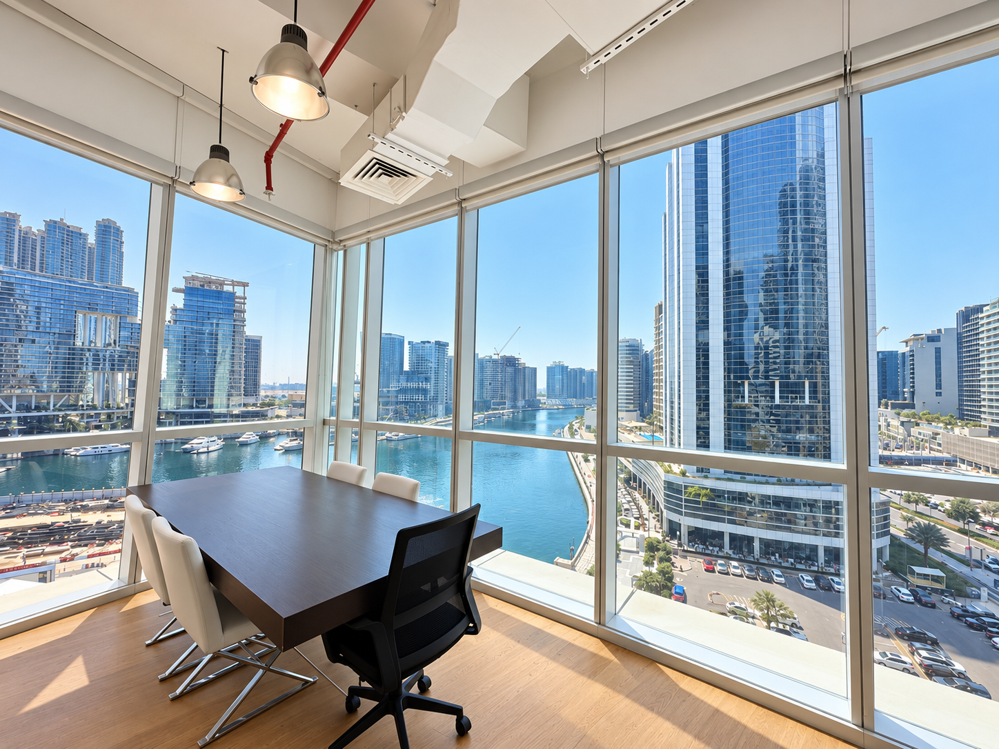 Fully Furnished | Full Canal View | Corner Office