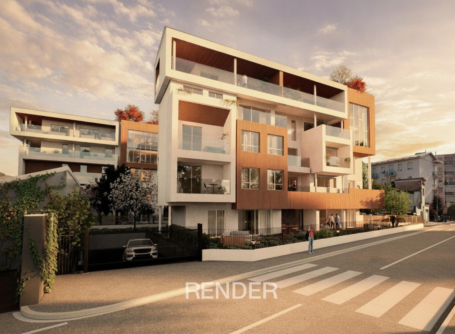 Neubau mit Energieeffizienzklasse A4 und zwei Terrassen – Mariano Comense
