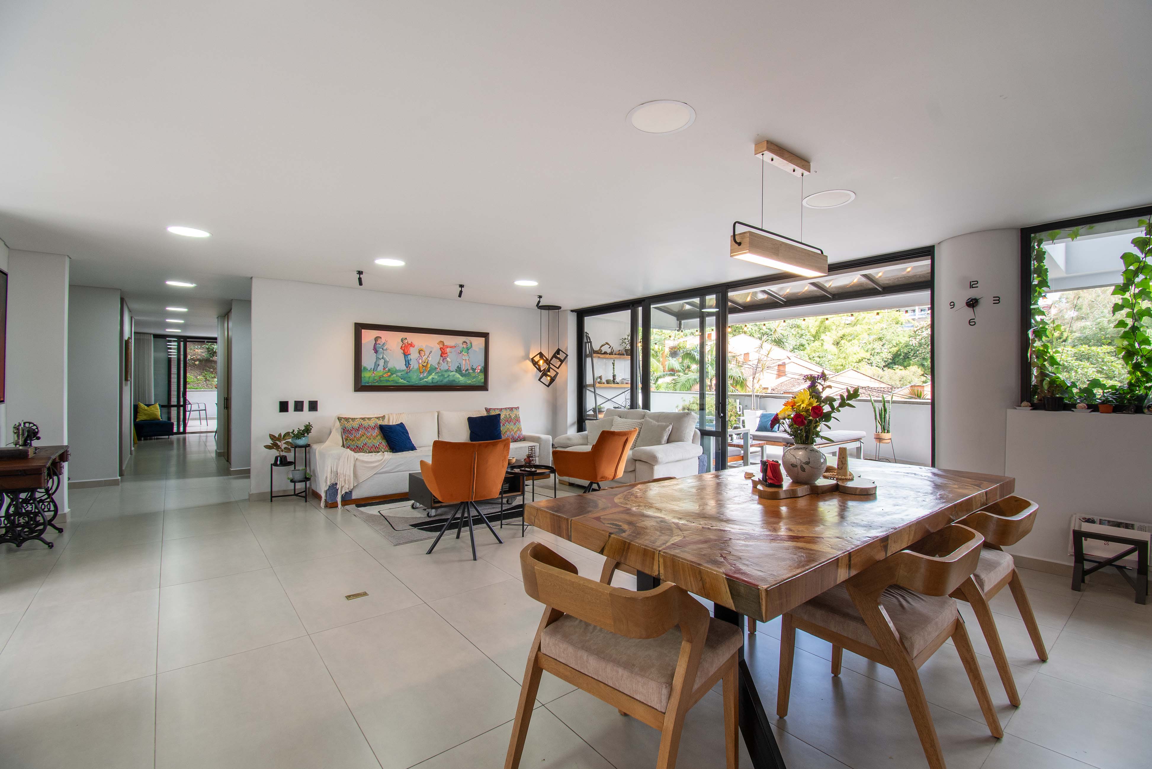 Apartamento con terrazas para arriendo en El Tesoro, El Poblado
