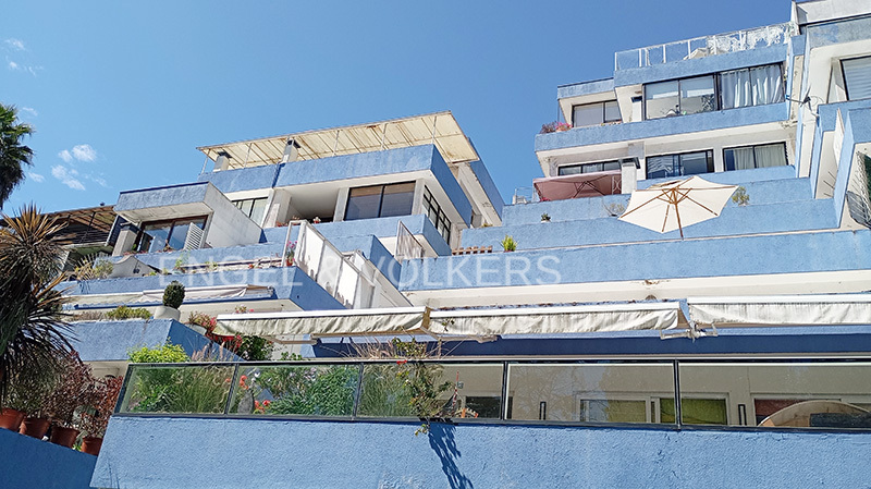 Departamento 2D 2B aterrazado con vista al mar en Reñaca, Viña del Mar