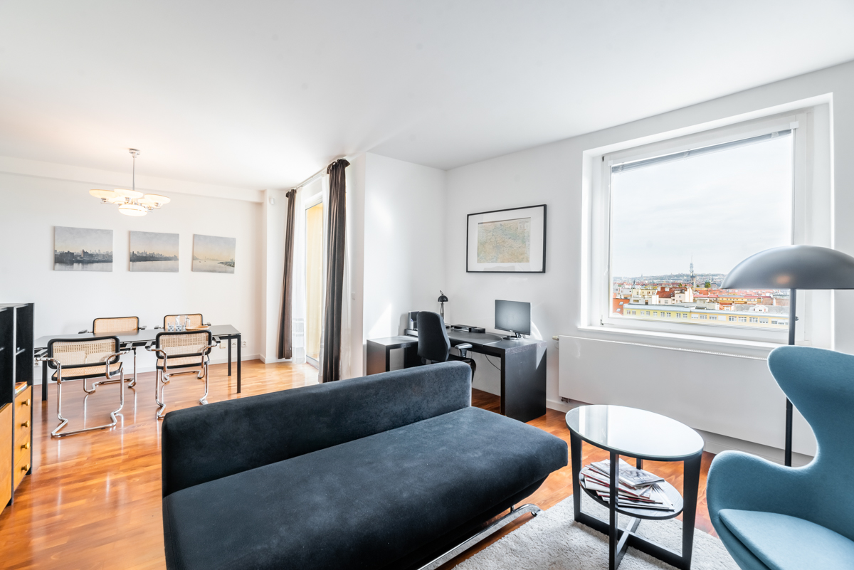 Prodej bytu 2+kk s krásnými výhledy a parkováním