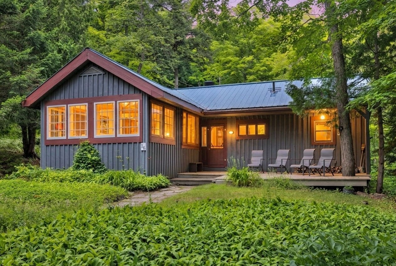An authentic home nestled in nature!