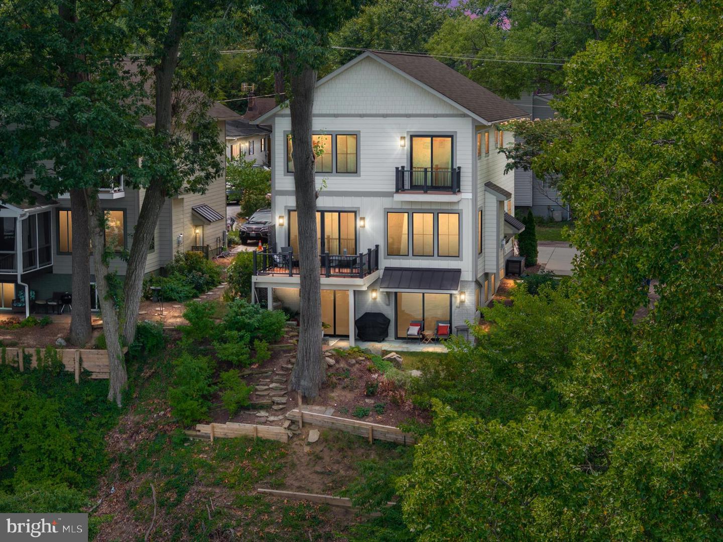 Custom-Built Waterfront with Panoramic South River Views