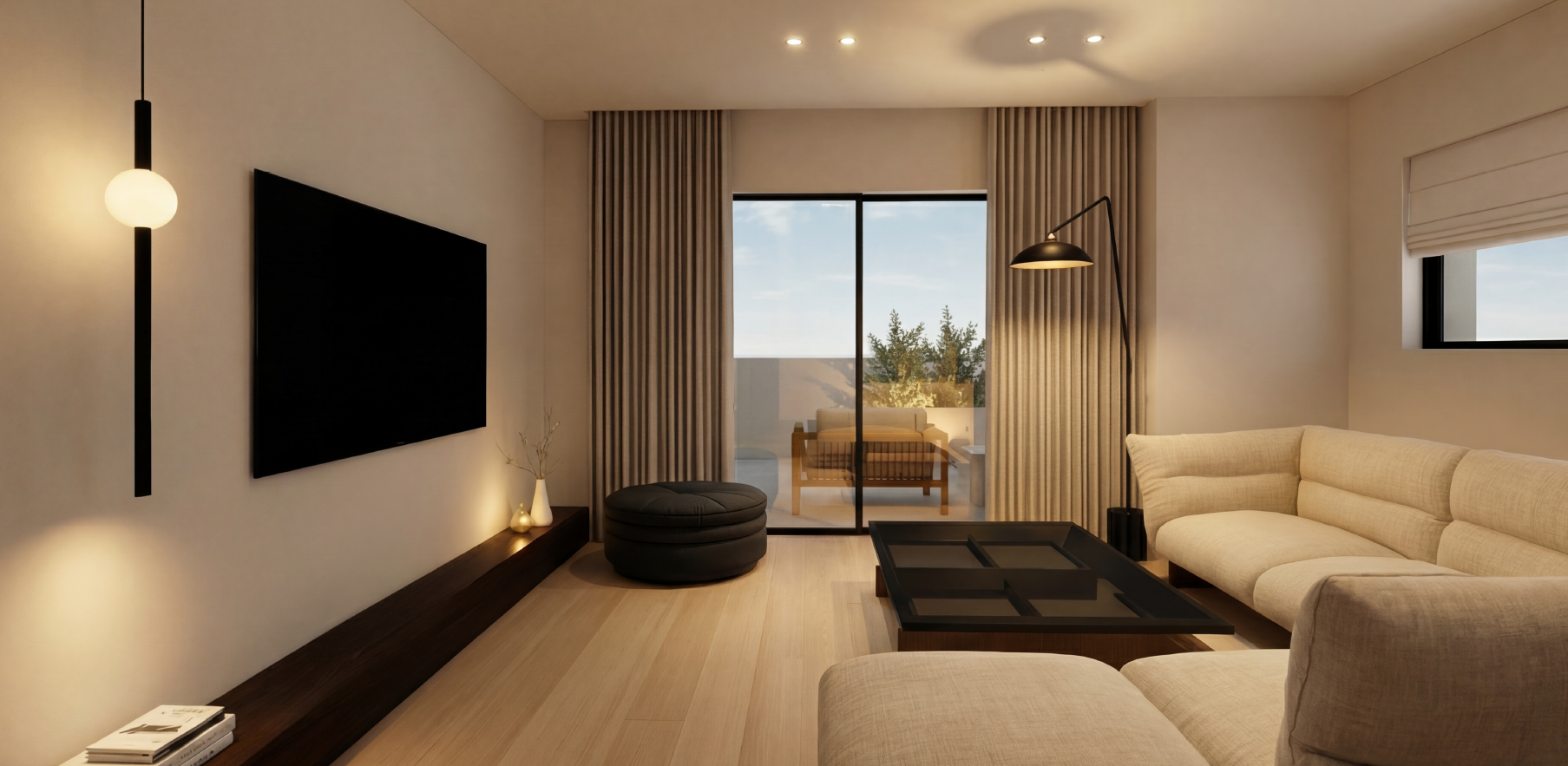 Contemporary 3 bedroom apartment in Glyfada centre
